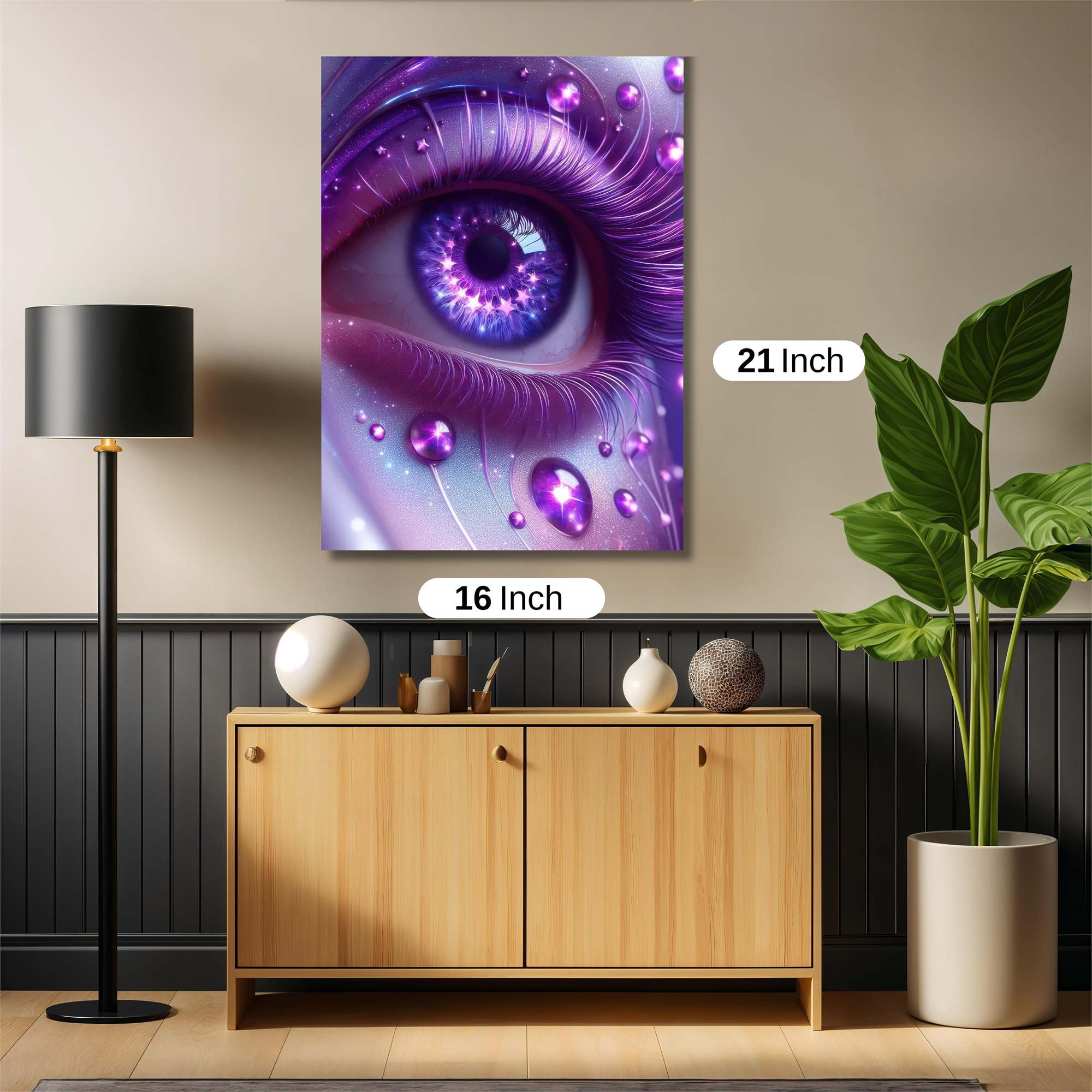 Violet Enigma Safe Wall Magnetic / M