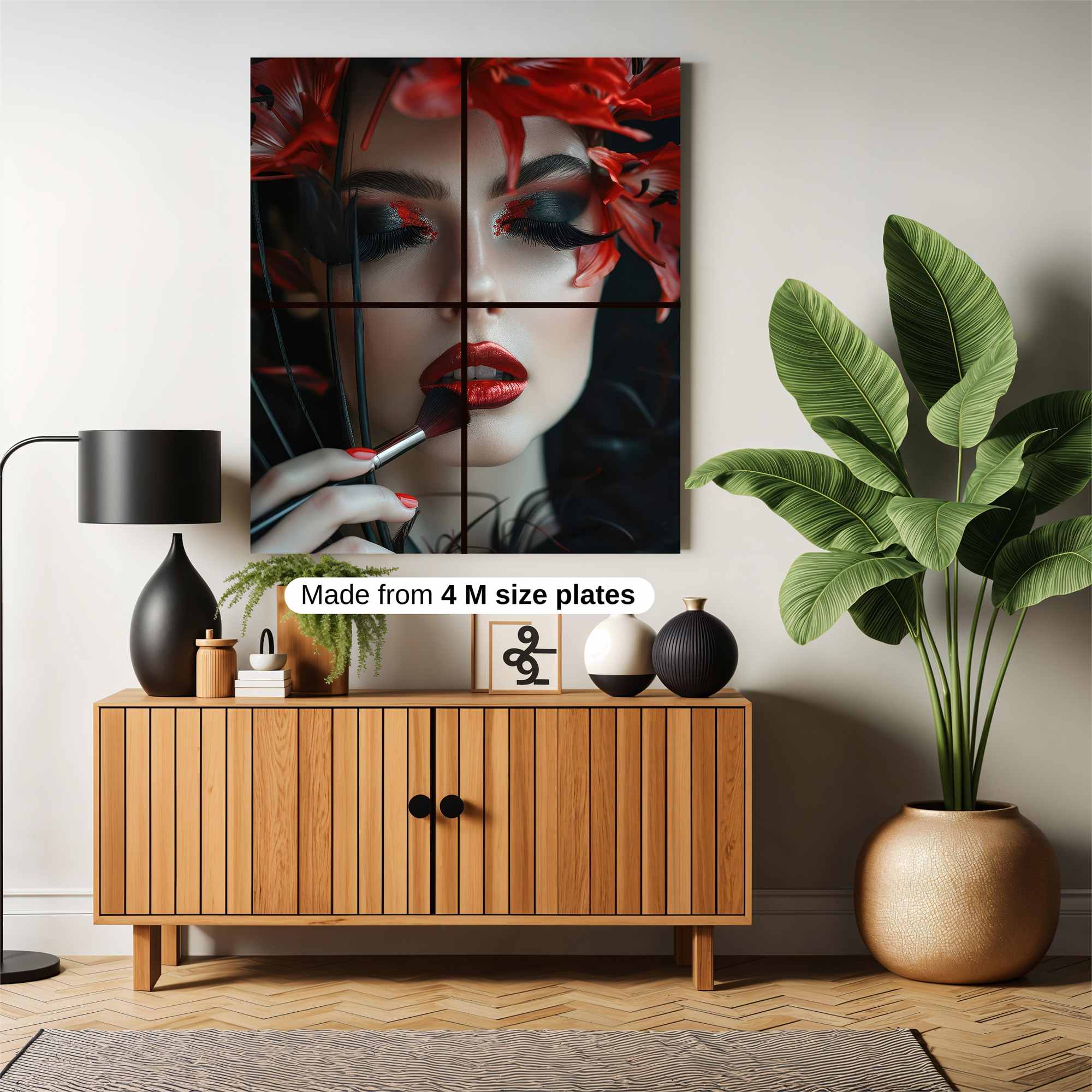 Flower Enigma Safe Wall Magnetic / M