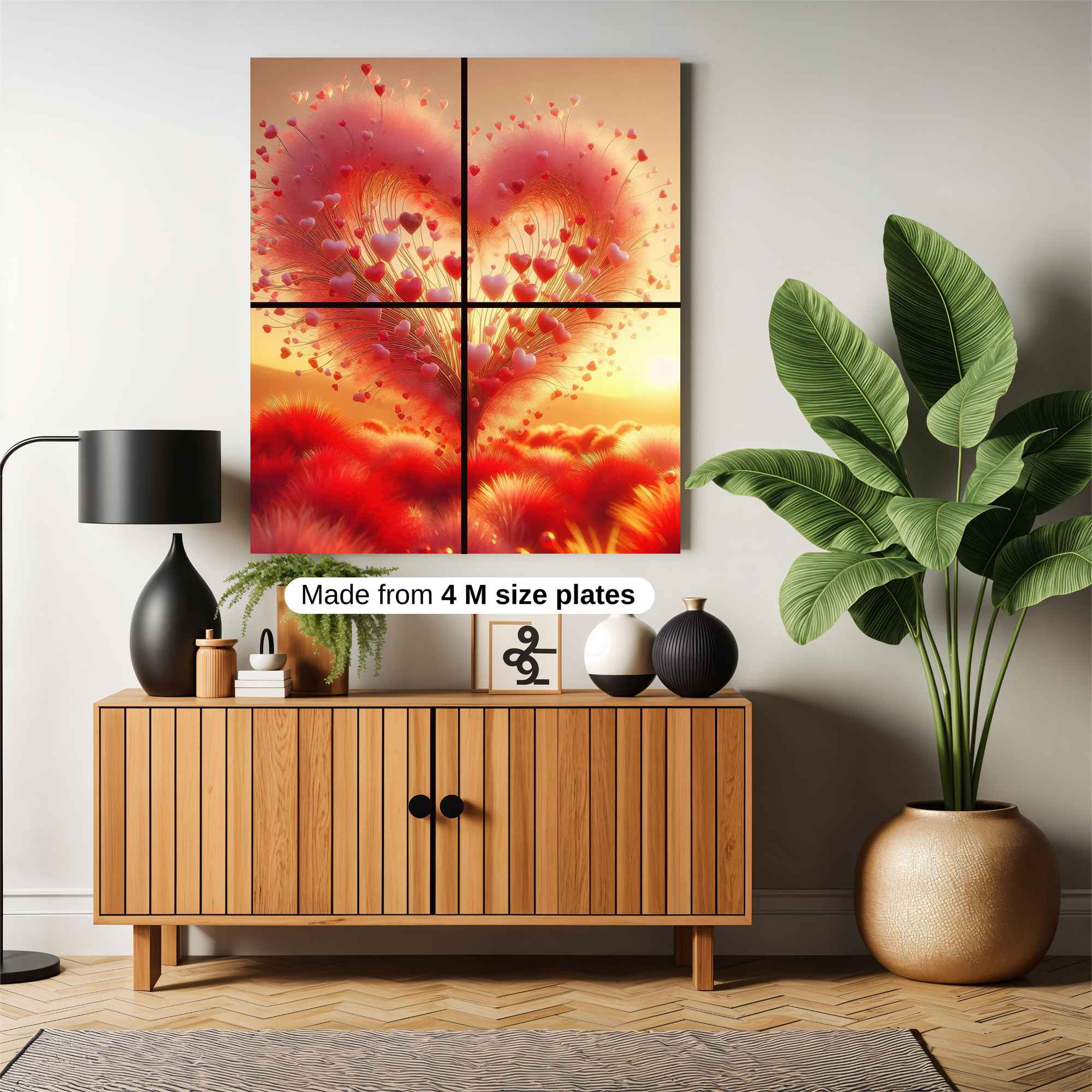 Love Burst Safe Wall Magnetic / M