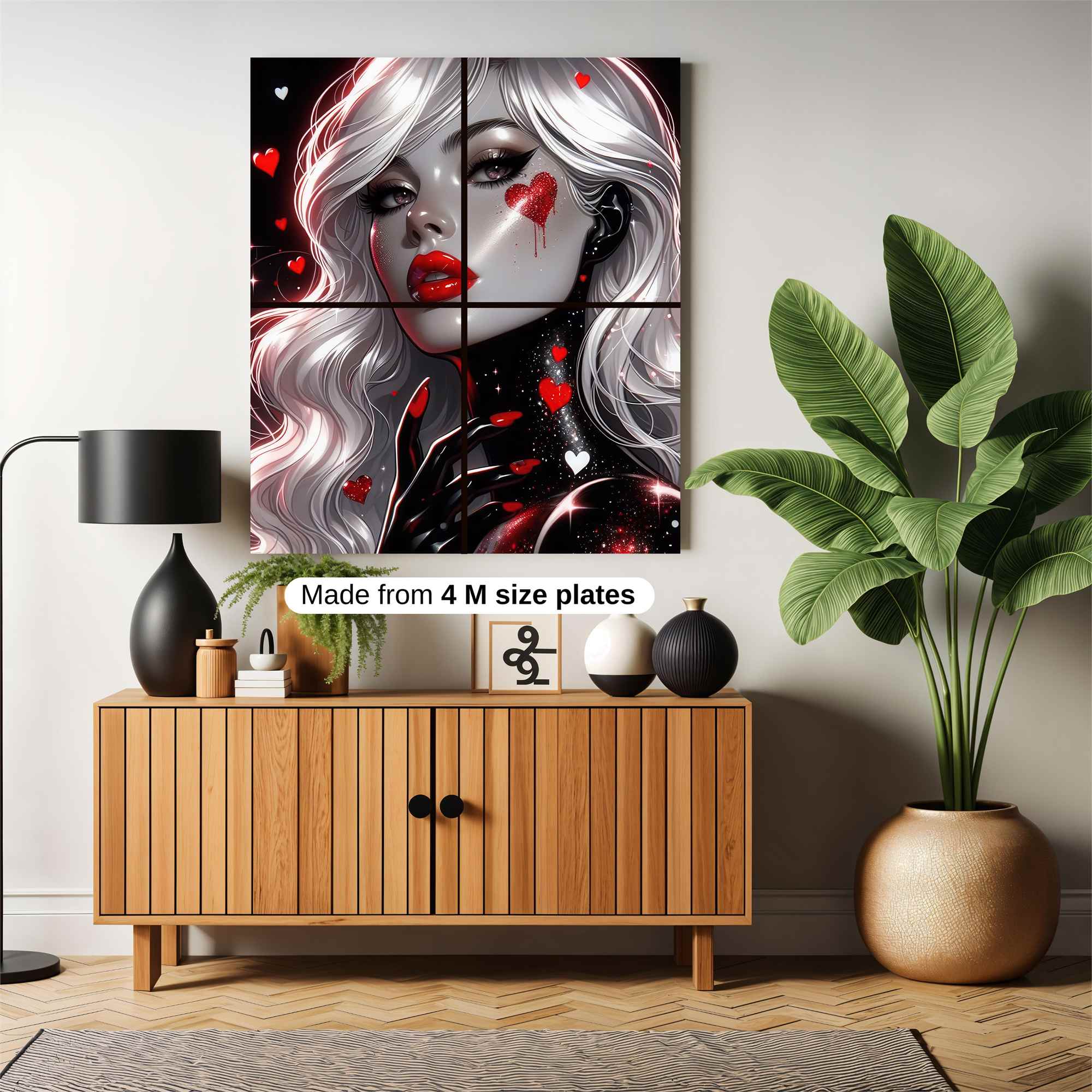 Love Eclipsed Safe Wall Magnetic / M