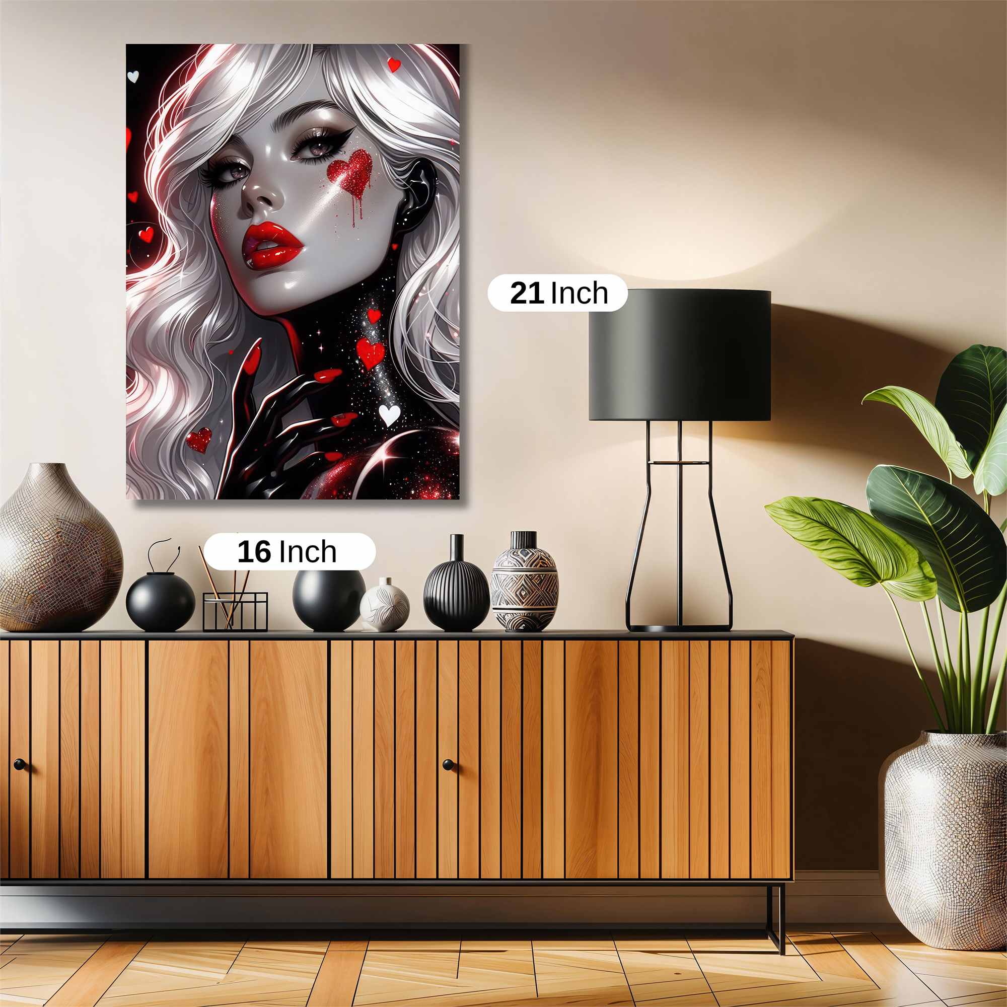 Love Eclipsed Safe Wall Magnetic / M