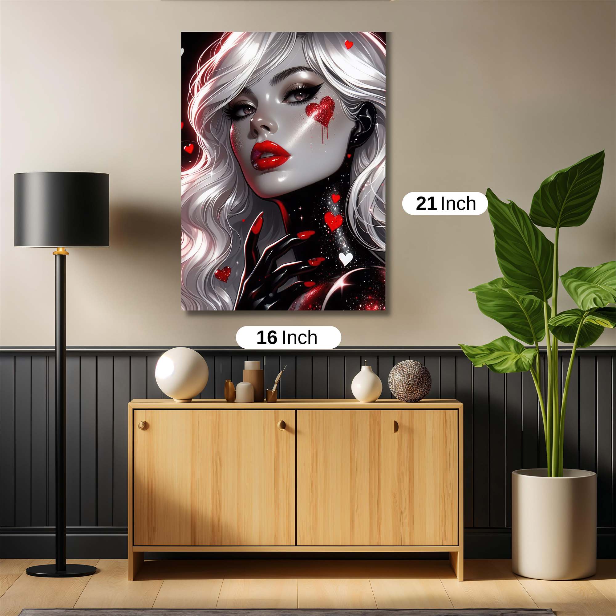 Love Eclipsed Safe Wall Magnetic / M