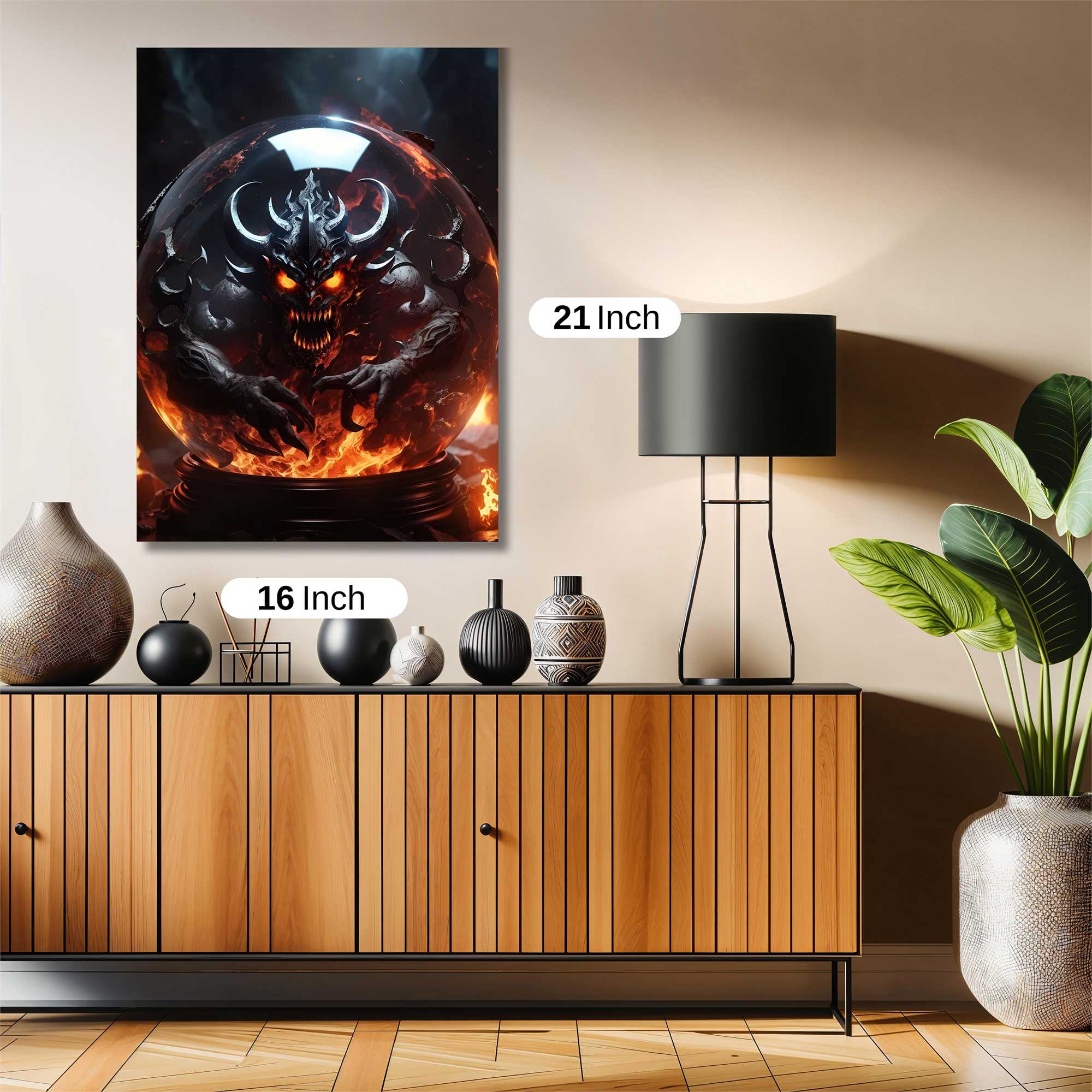 Demon Enigma Safe Wall Magnetic / M