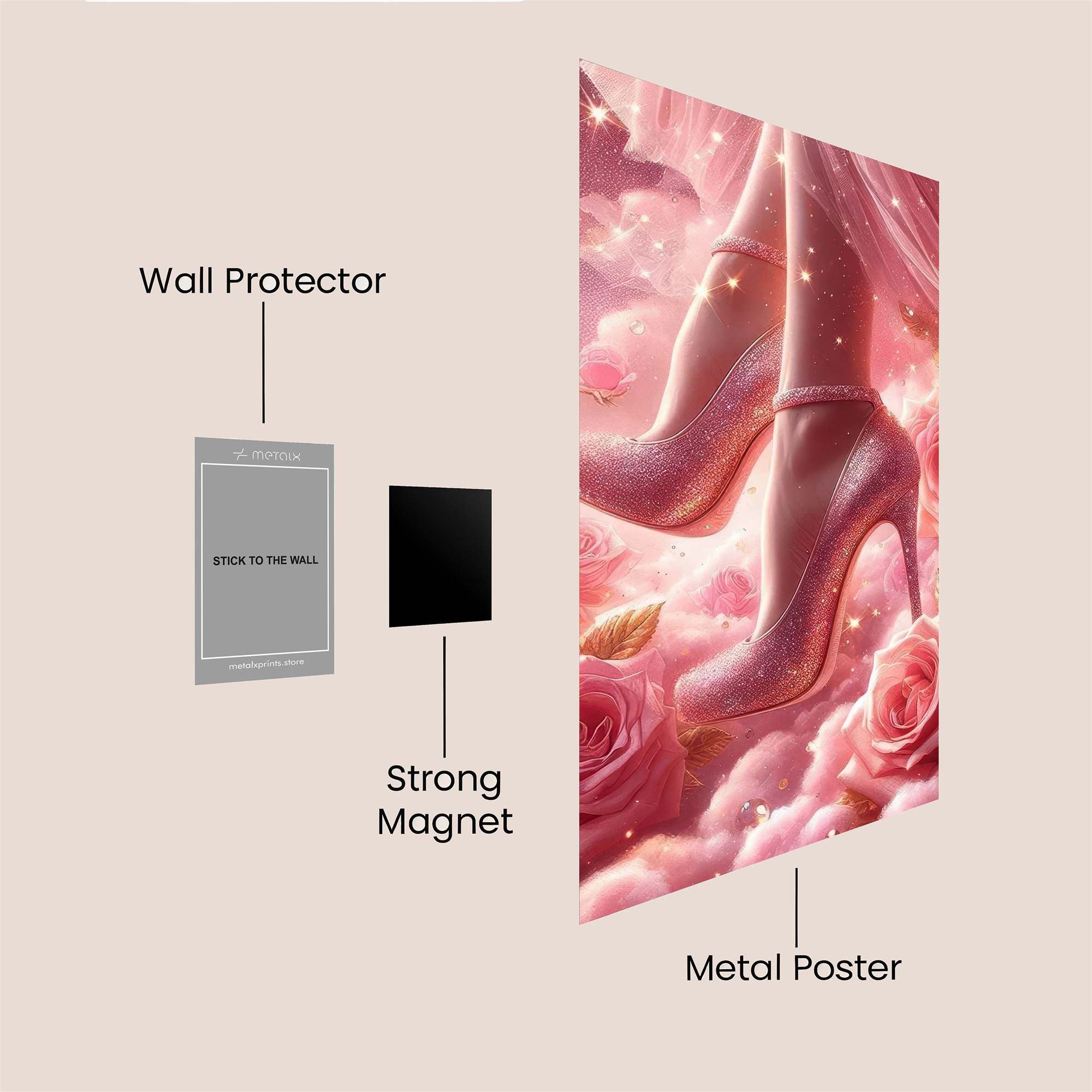 Celestial Elegance Safe Wall Magnetic / M