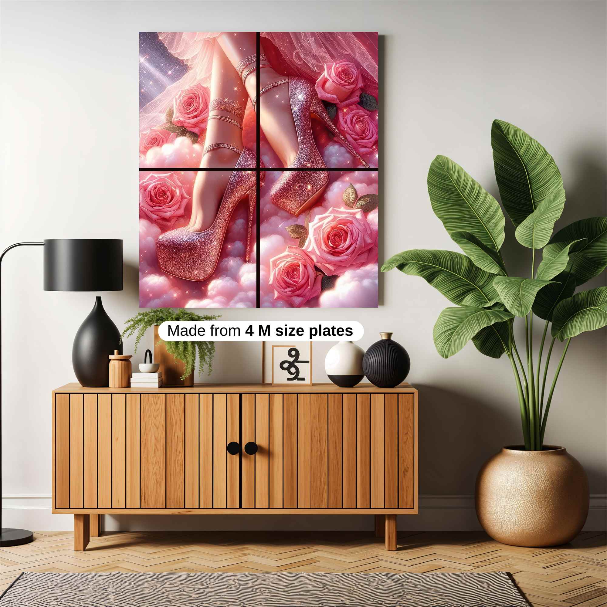 Rose Radiance Safe Wall Magnetic / M