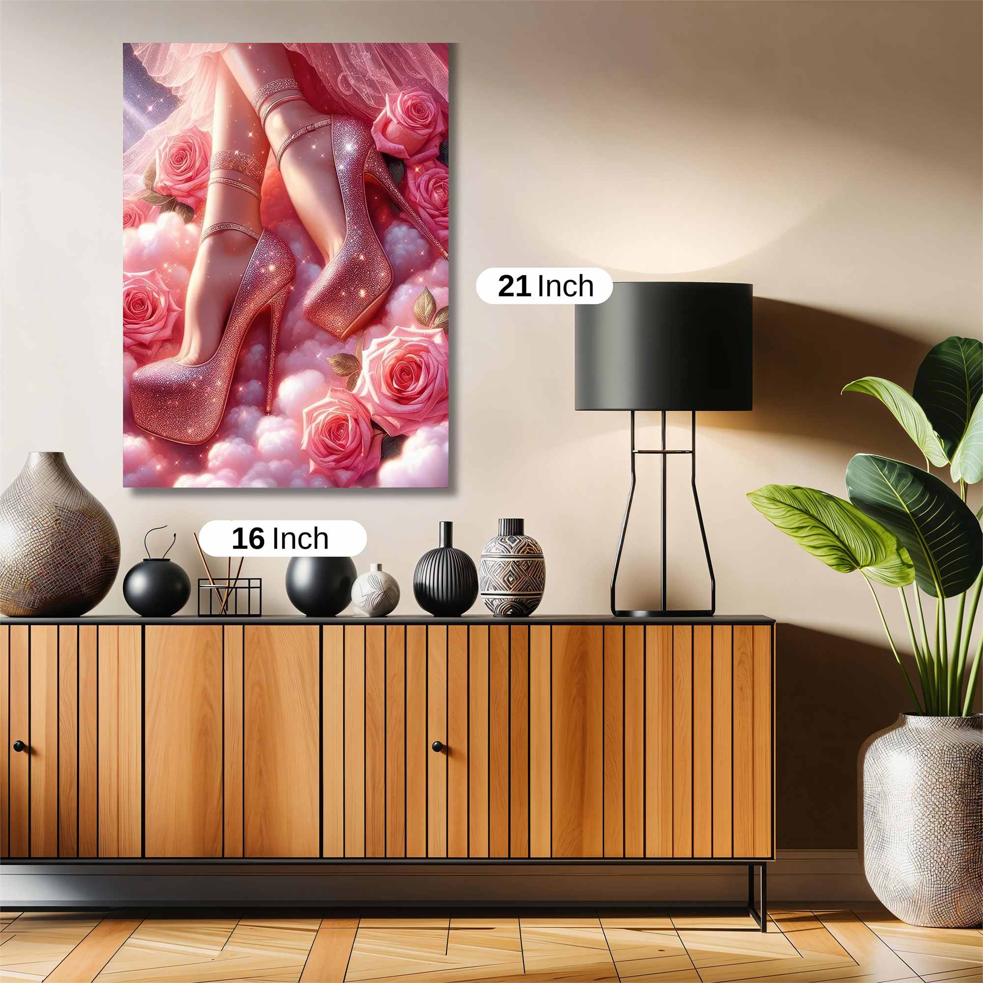 Rose Radiance Safe Wall Magnetic / M