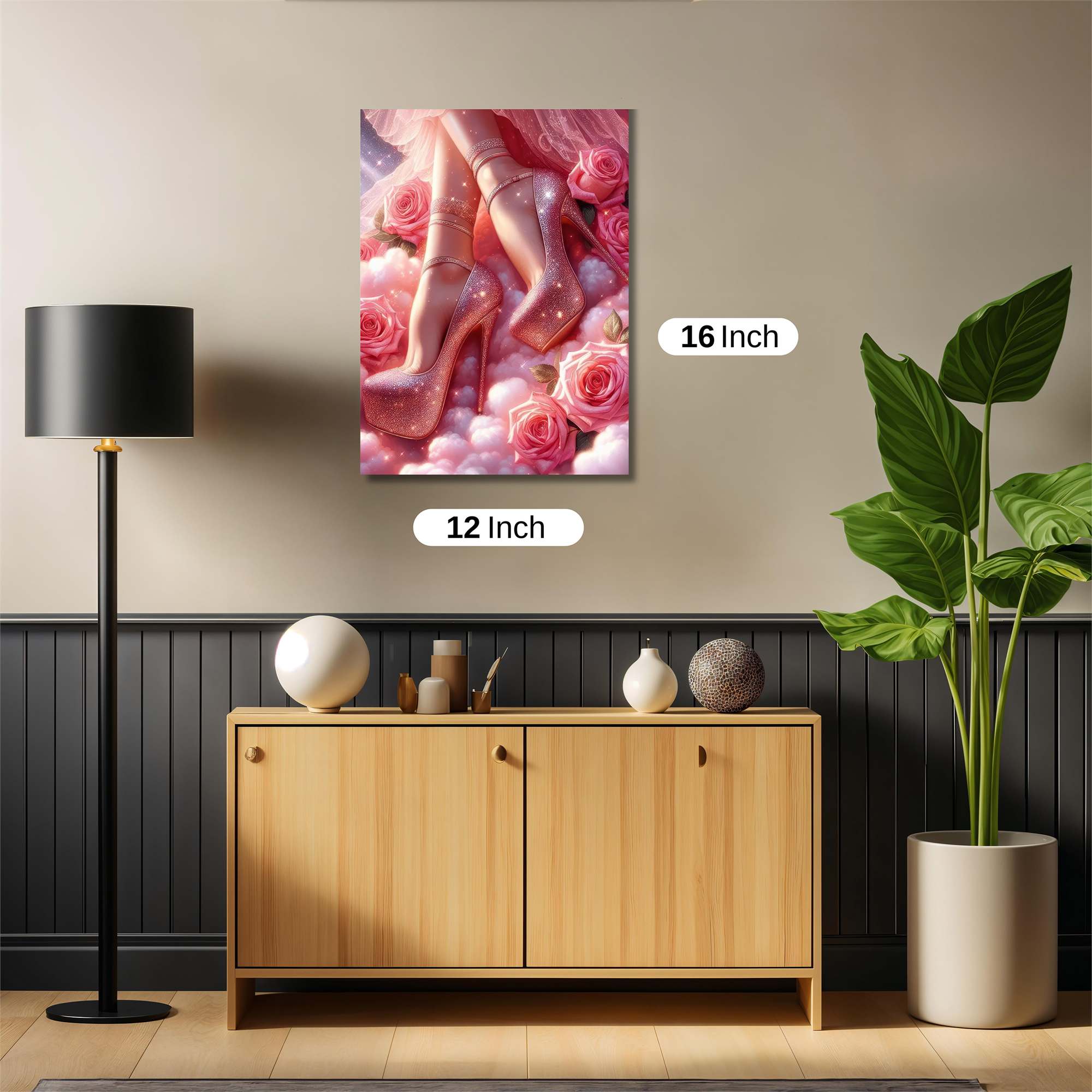 Rose Radiance Safe Wall Magnetic / M