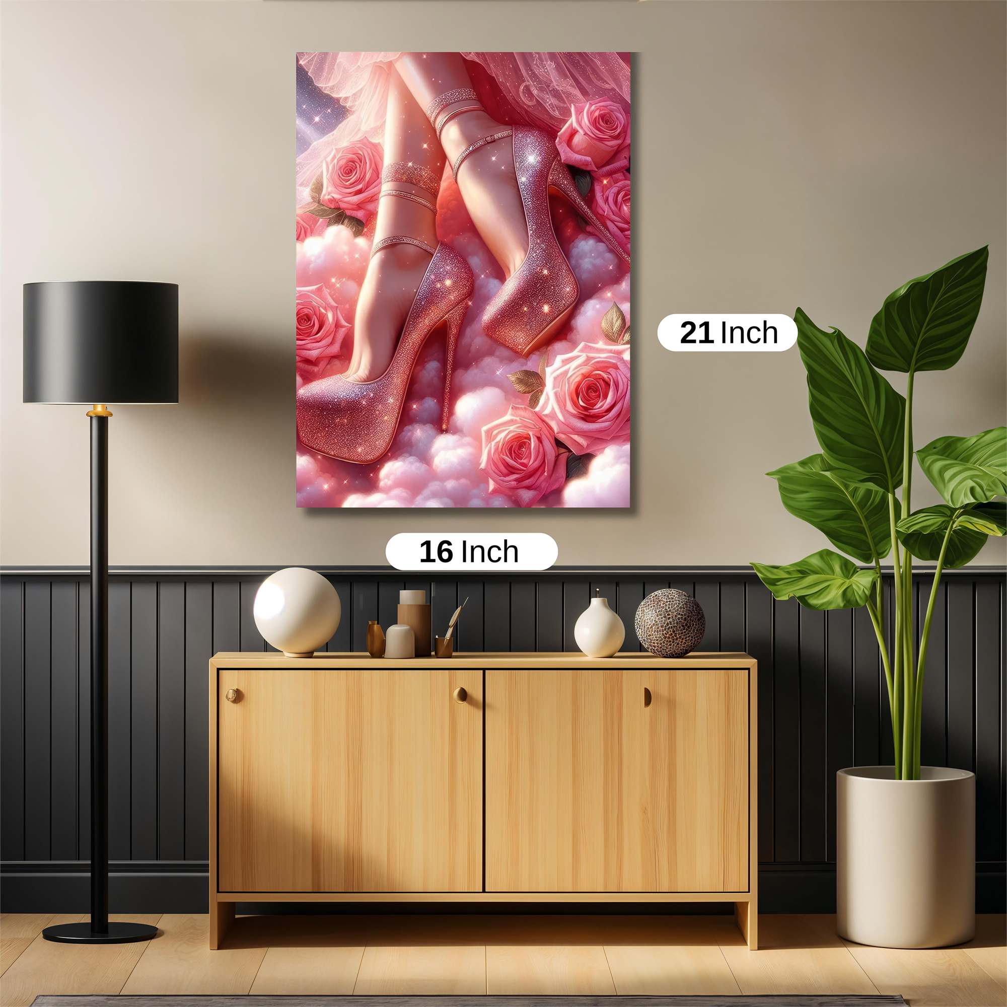 Rose Radiance Safe Wall Magnetic / M