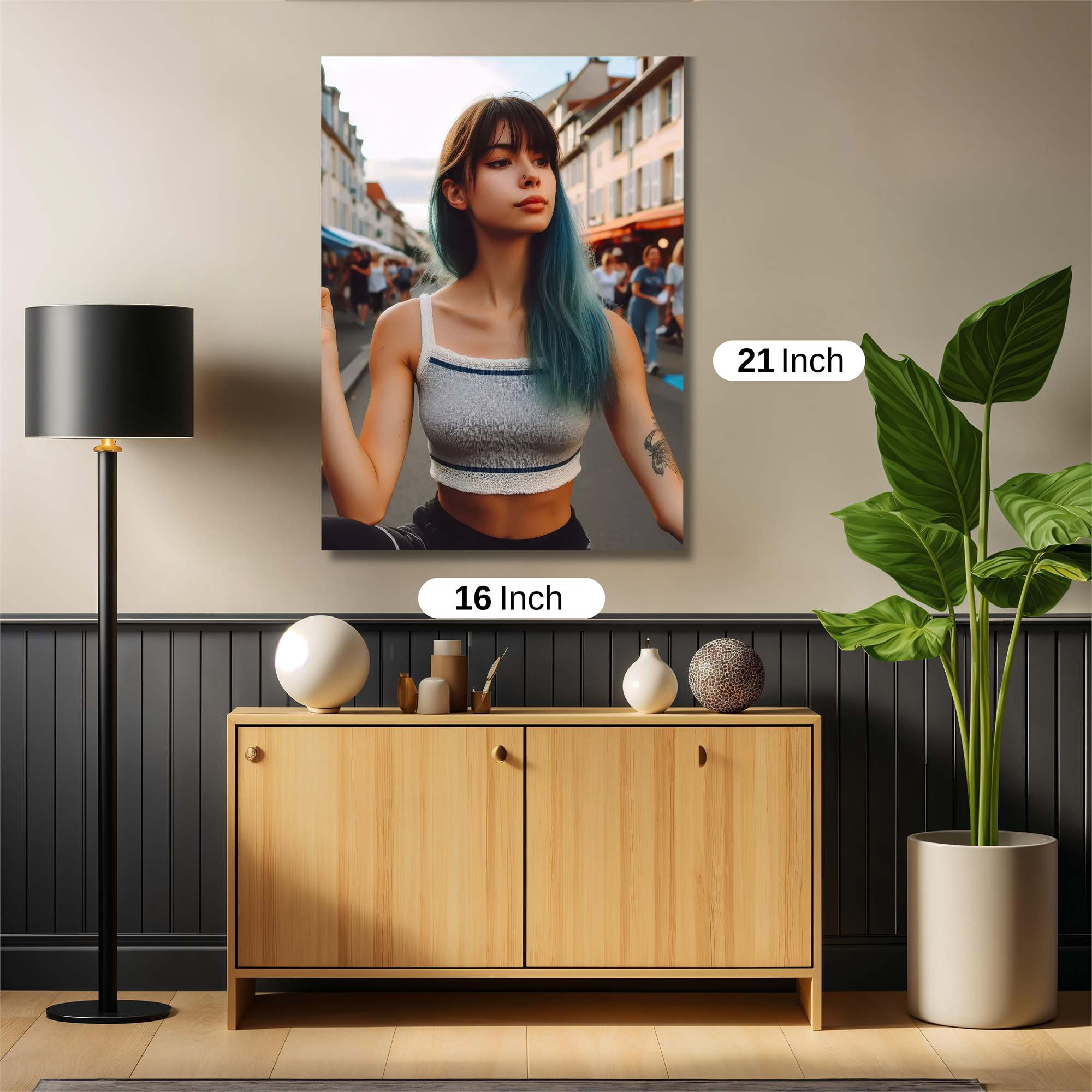 Street Serenity Safe Wall Magnetic / M