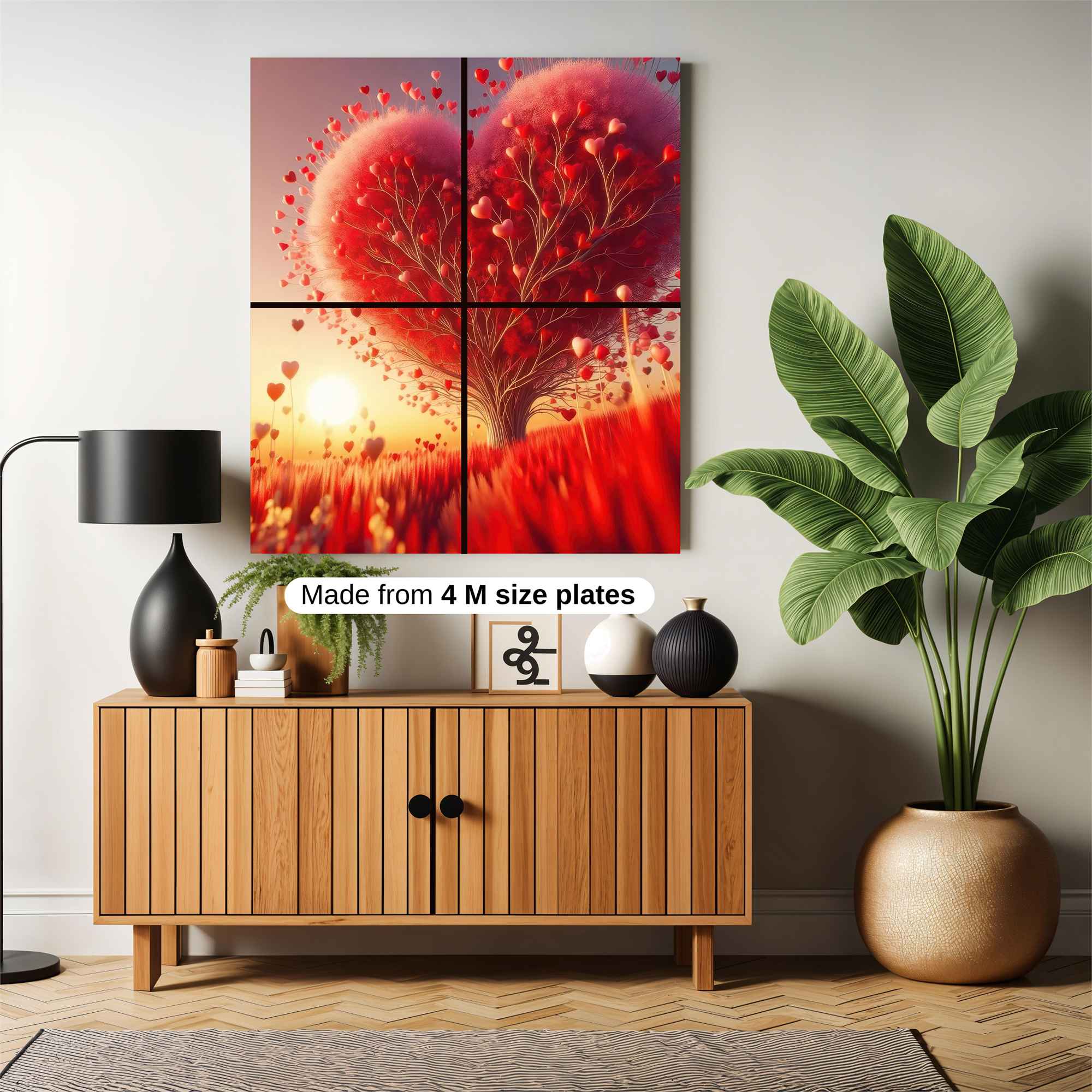 Love Blossoms Safe Wall Magnetic / M