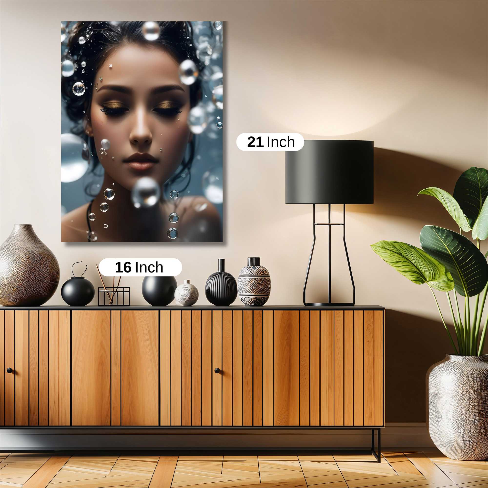 Bubbly Serenity Safe Wall Magnetic / M