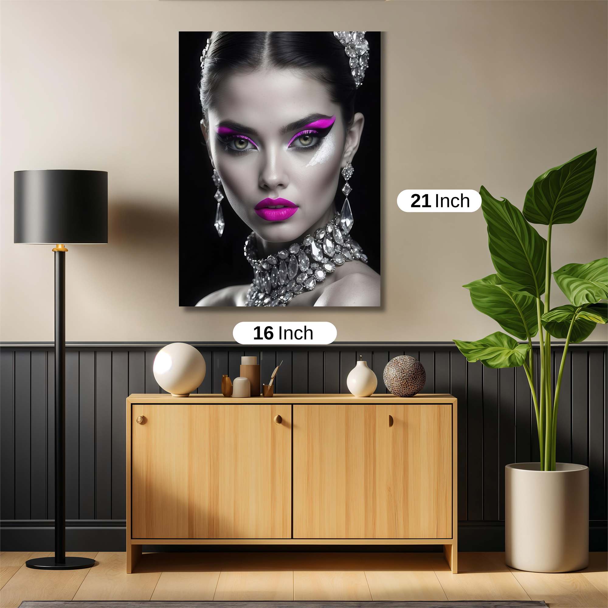 Glamour Elegance Safe Wall Magnetic / M