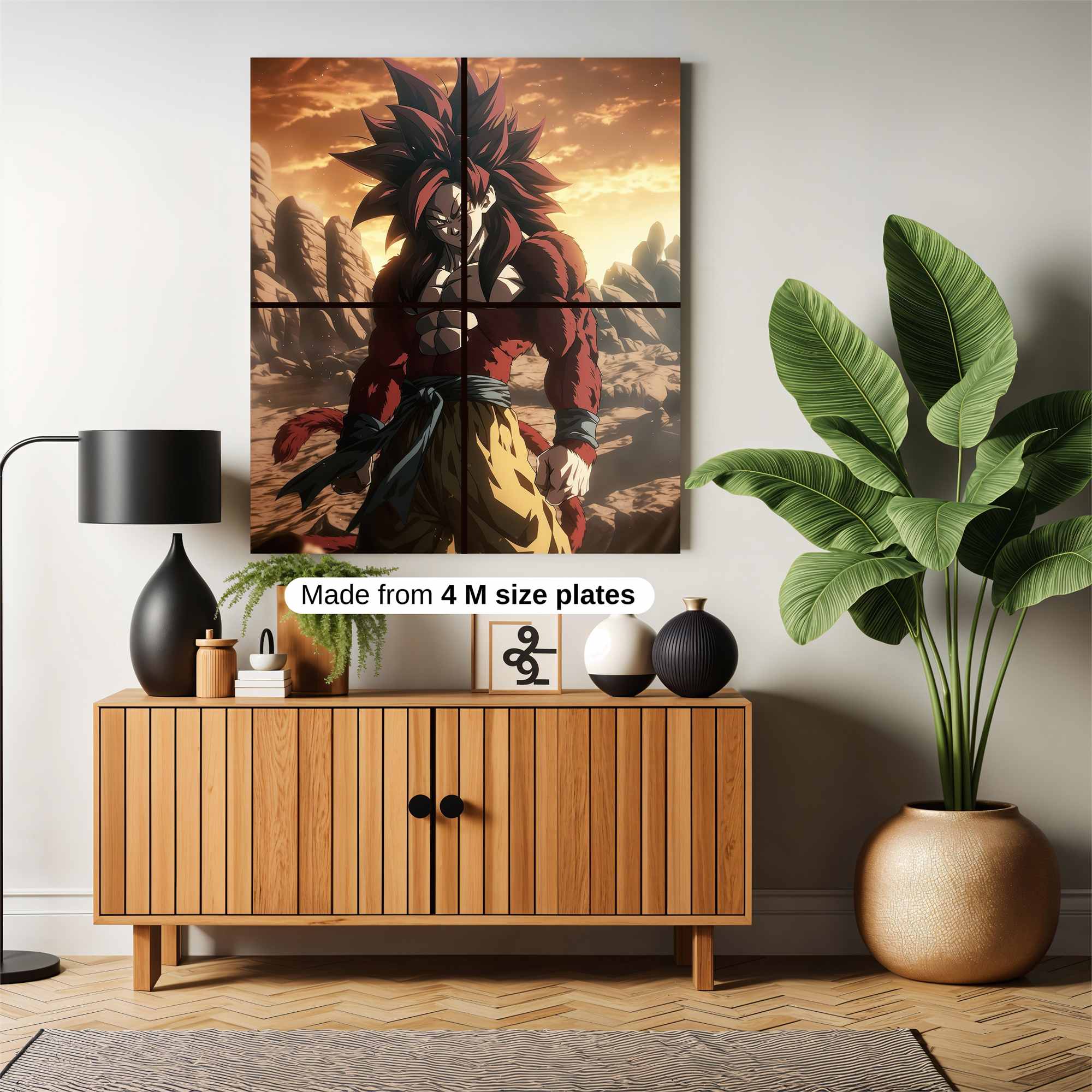 Broly Rage Safe Wall Magnetic / M