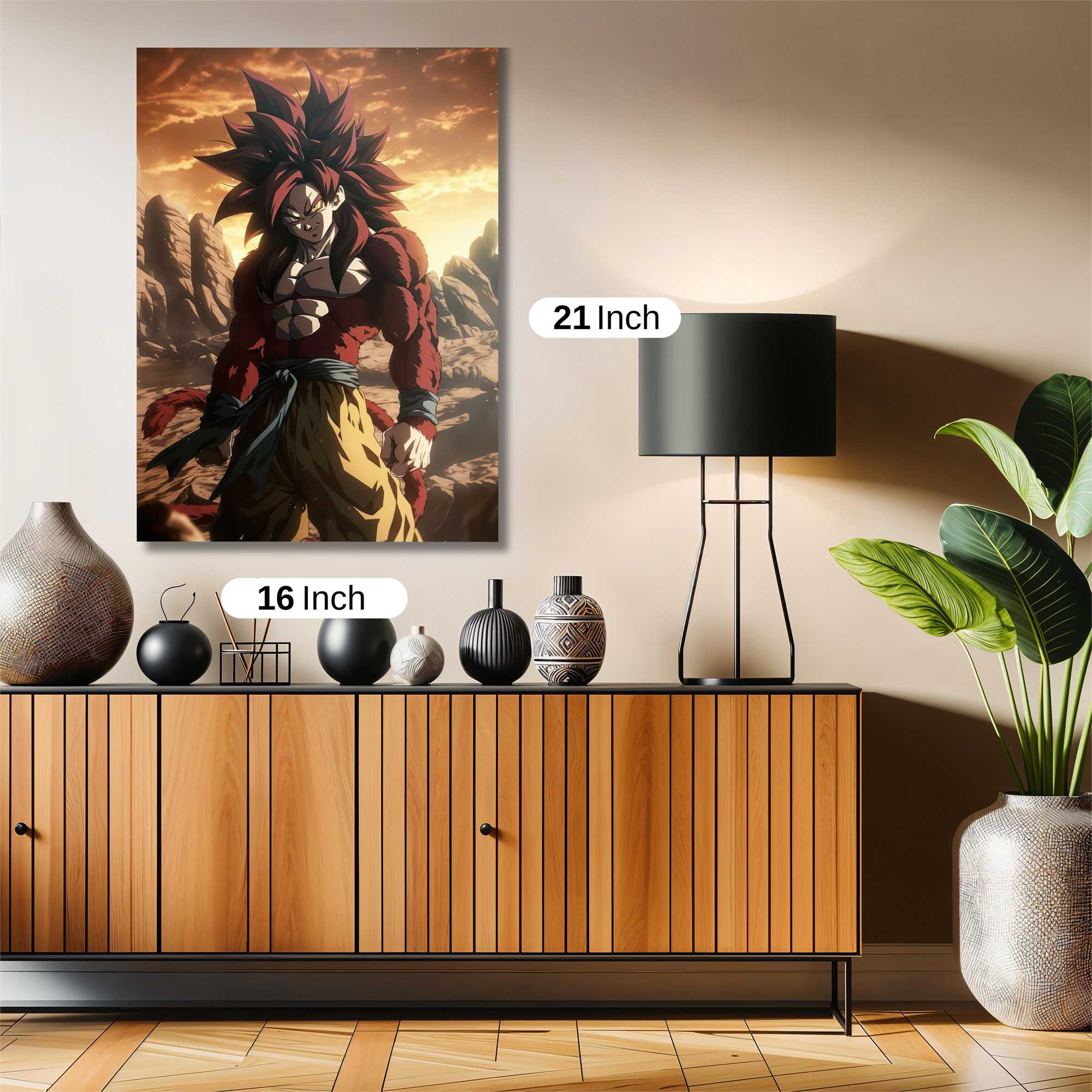 Broly Rage Safe Wall Magnetic / M