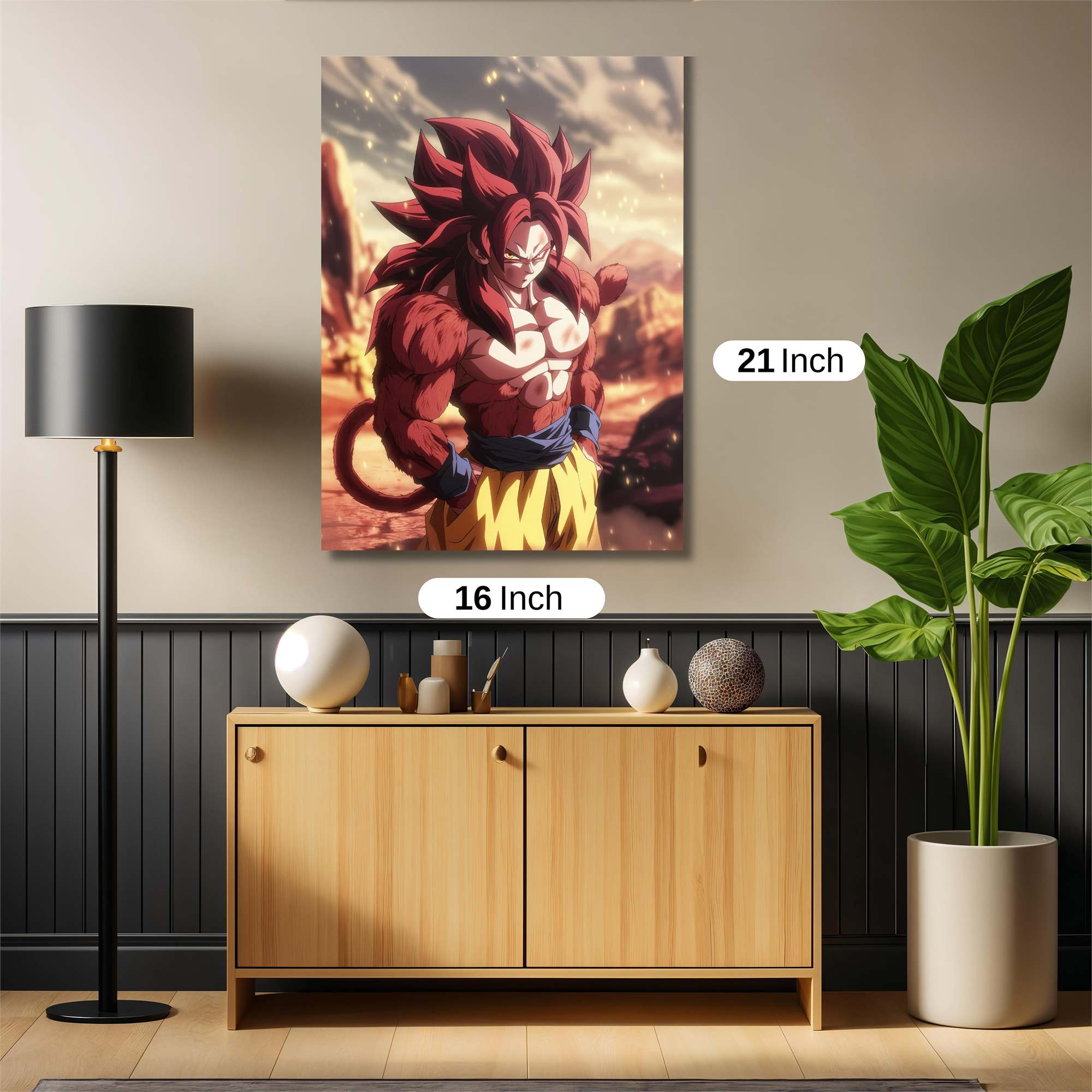 Broly Fierce Safe Wall Magnetic / M