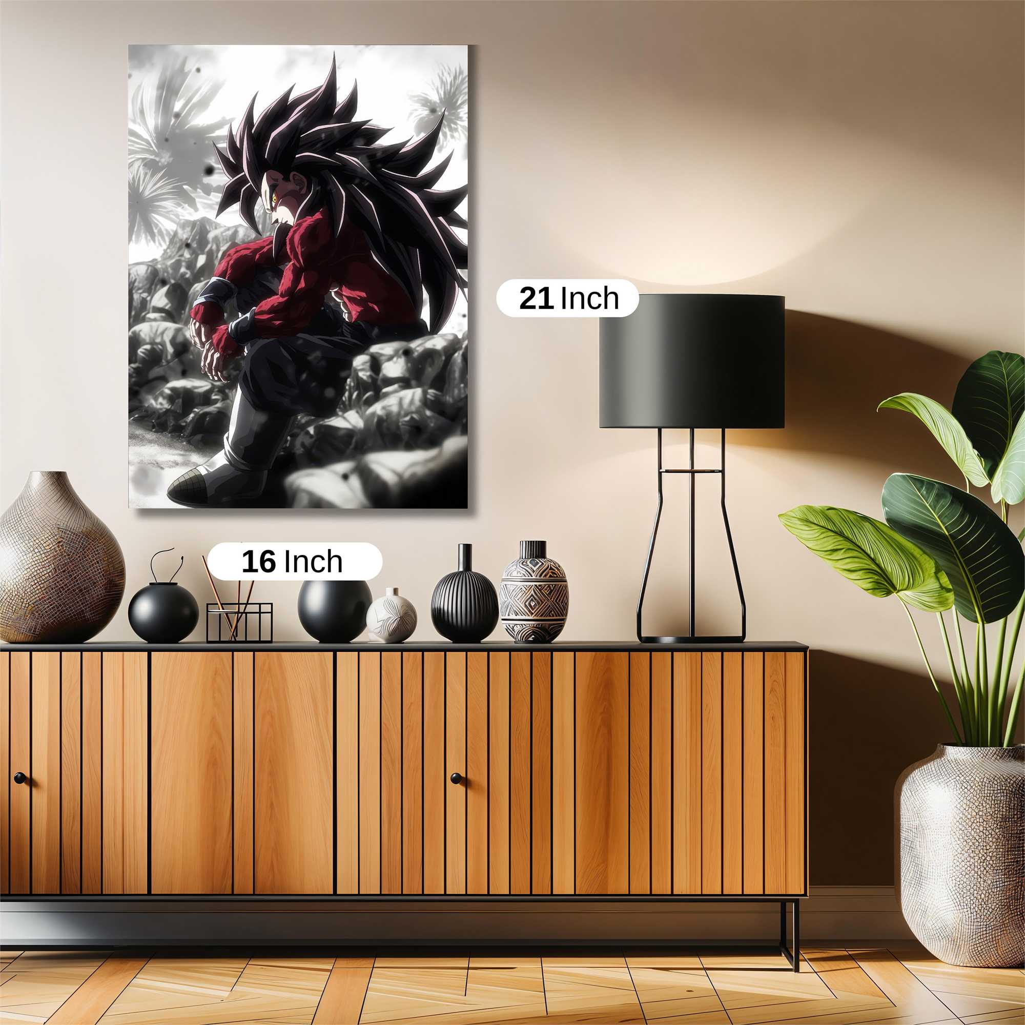 Broly Brooding Safe Wall Magnetic / M
