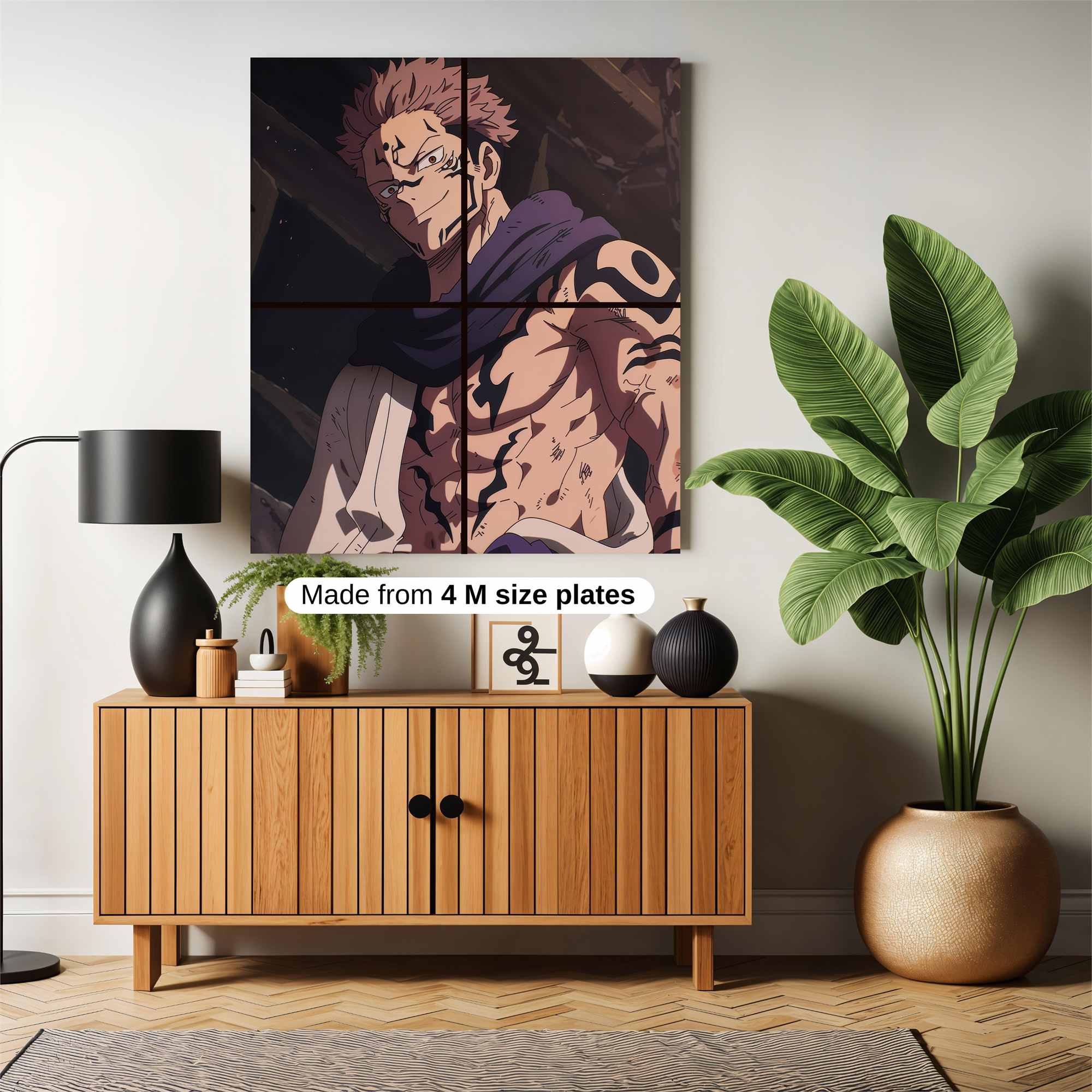 Sukuna Fierce Safe Wall Magnetic / M