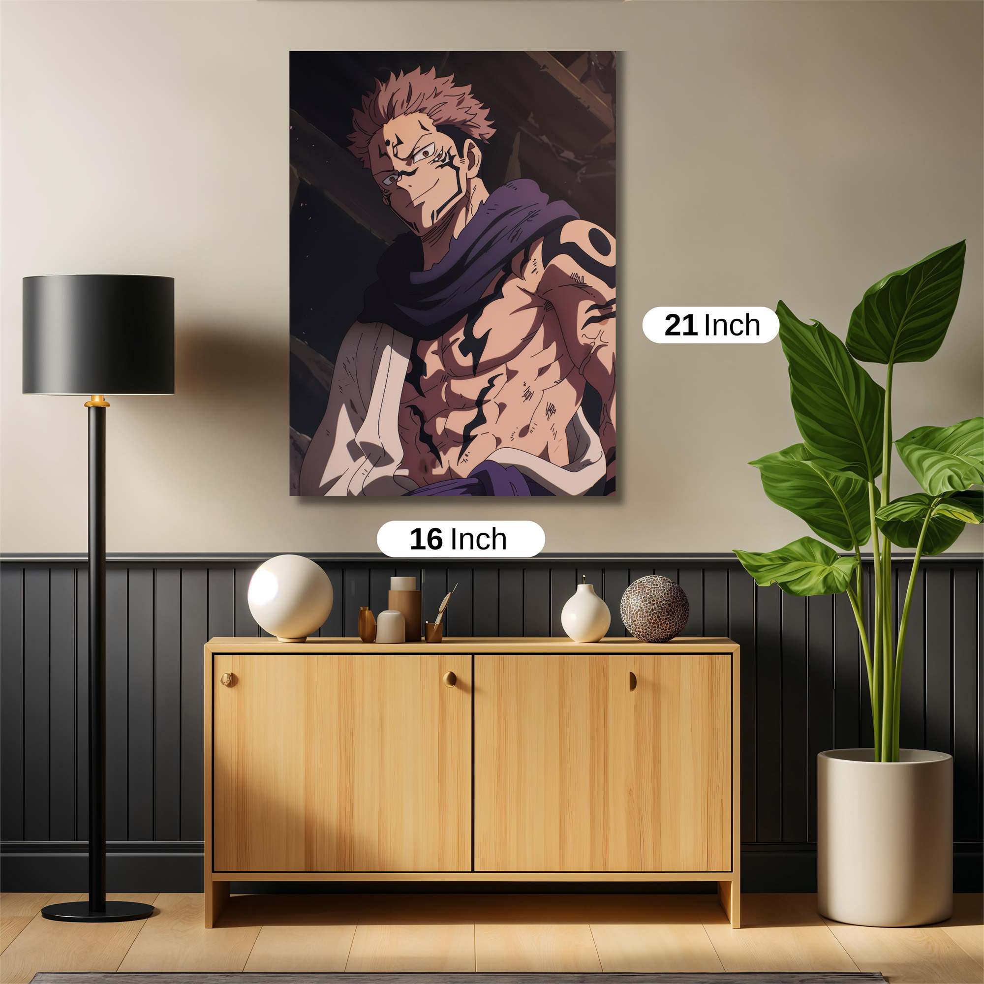 Sukuna Fierce Safe Wall Magnetic / M