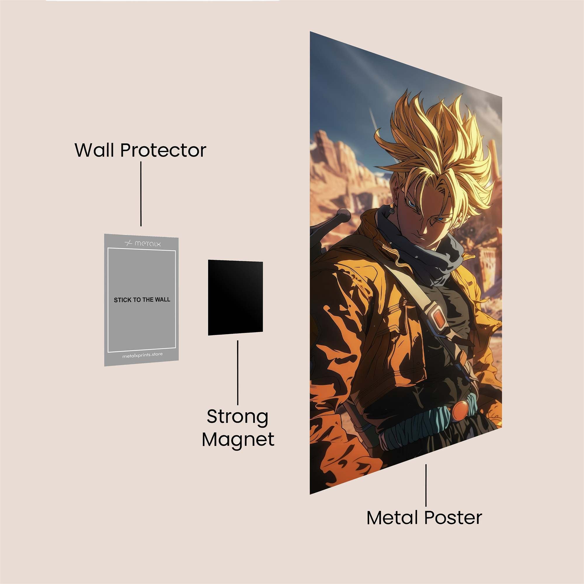 Trunks Tempest Safe Wall Magnetic / M
