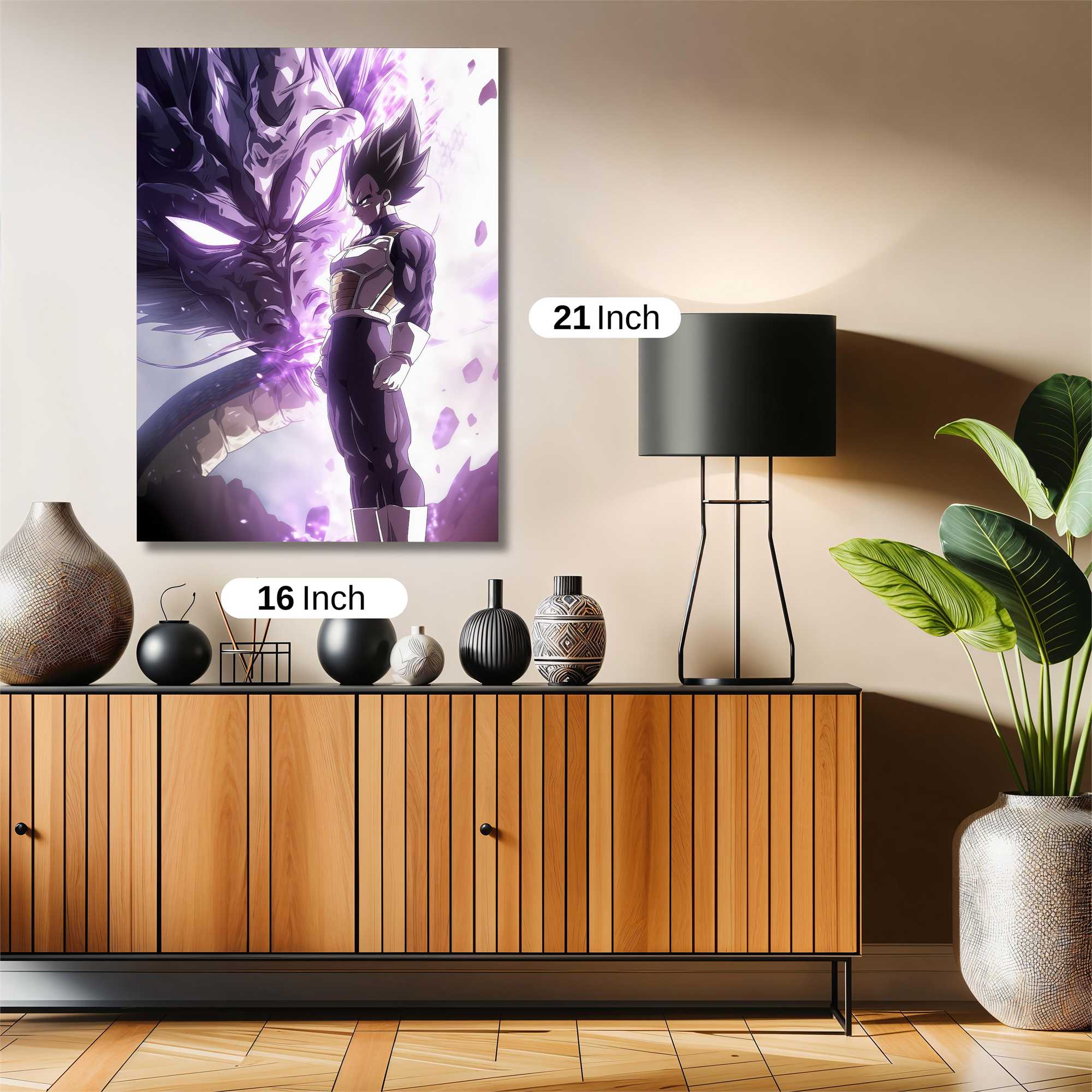 Vegeta Valiant Safe Wall Magnetic / M