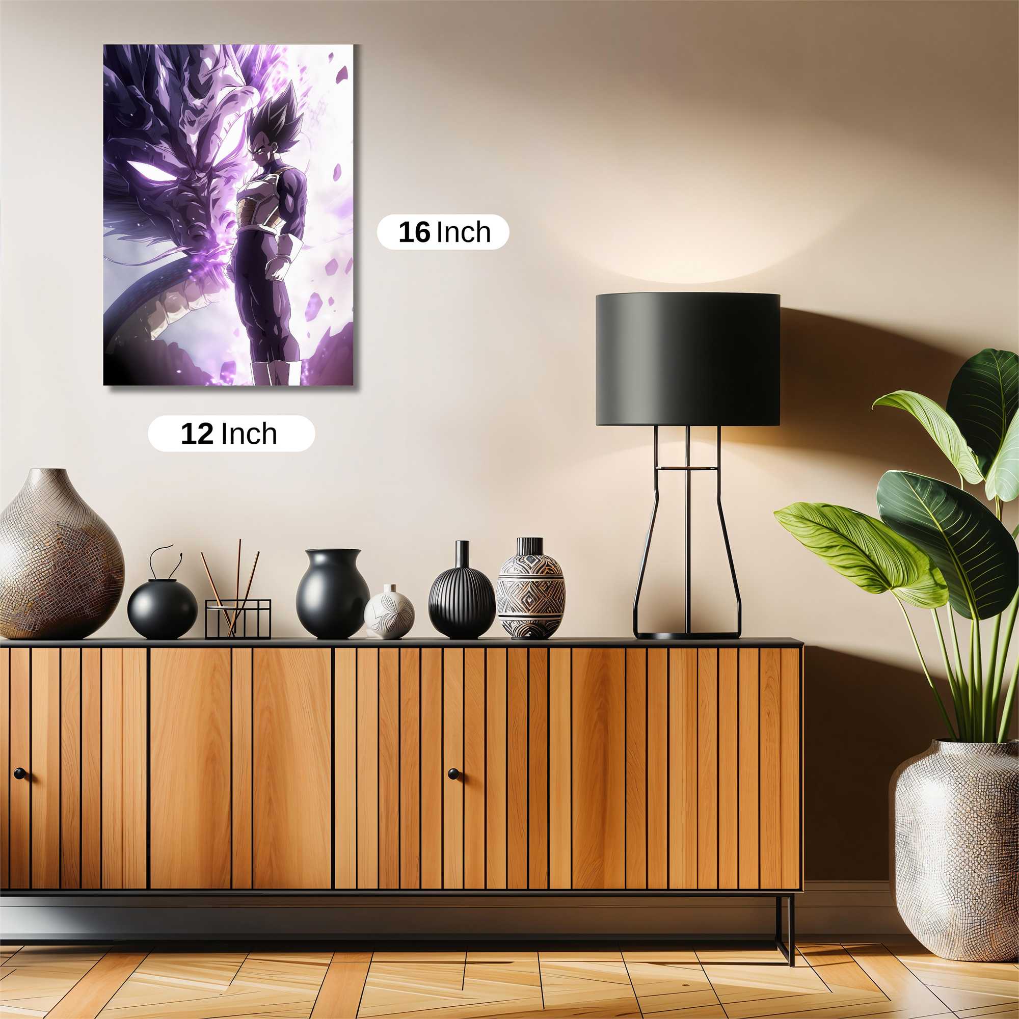 Vegeta Valiant Safe Wall Magnetic / M