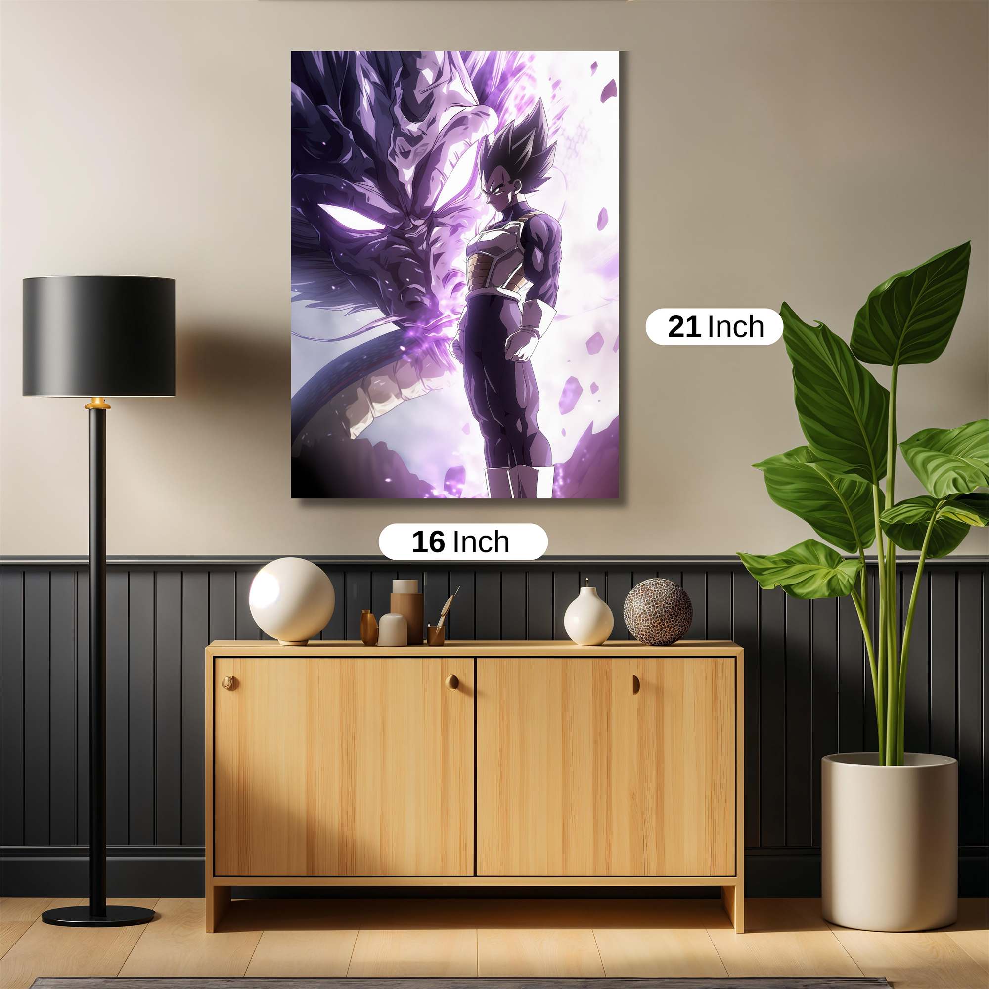 Vegeta Valiant Safe Wall Magnetic / M