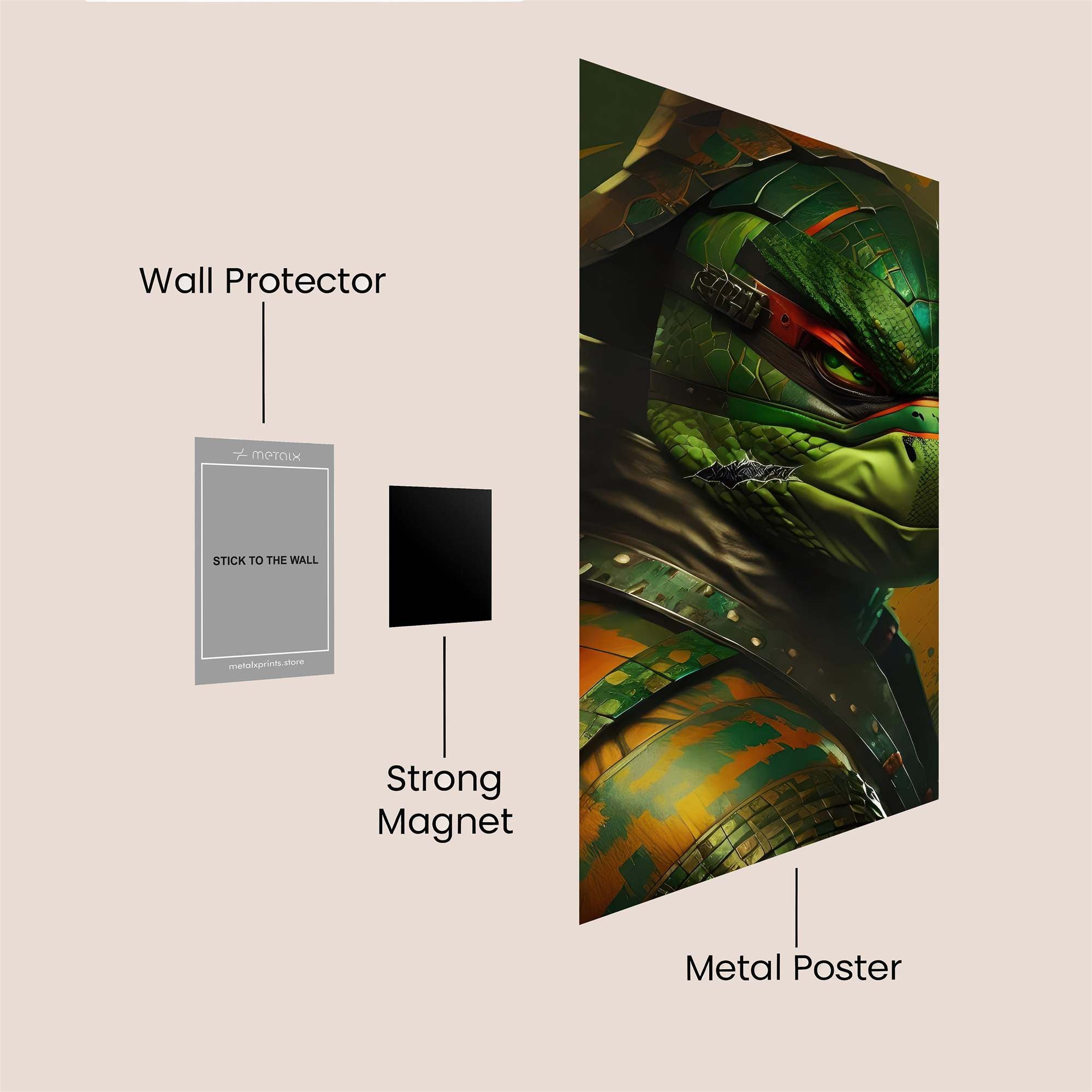 Raphael Resolute Safe Wall Magnetic / M