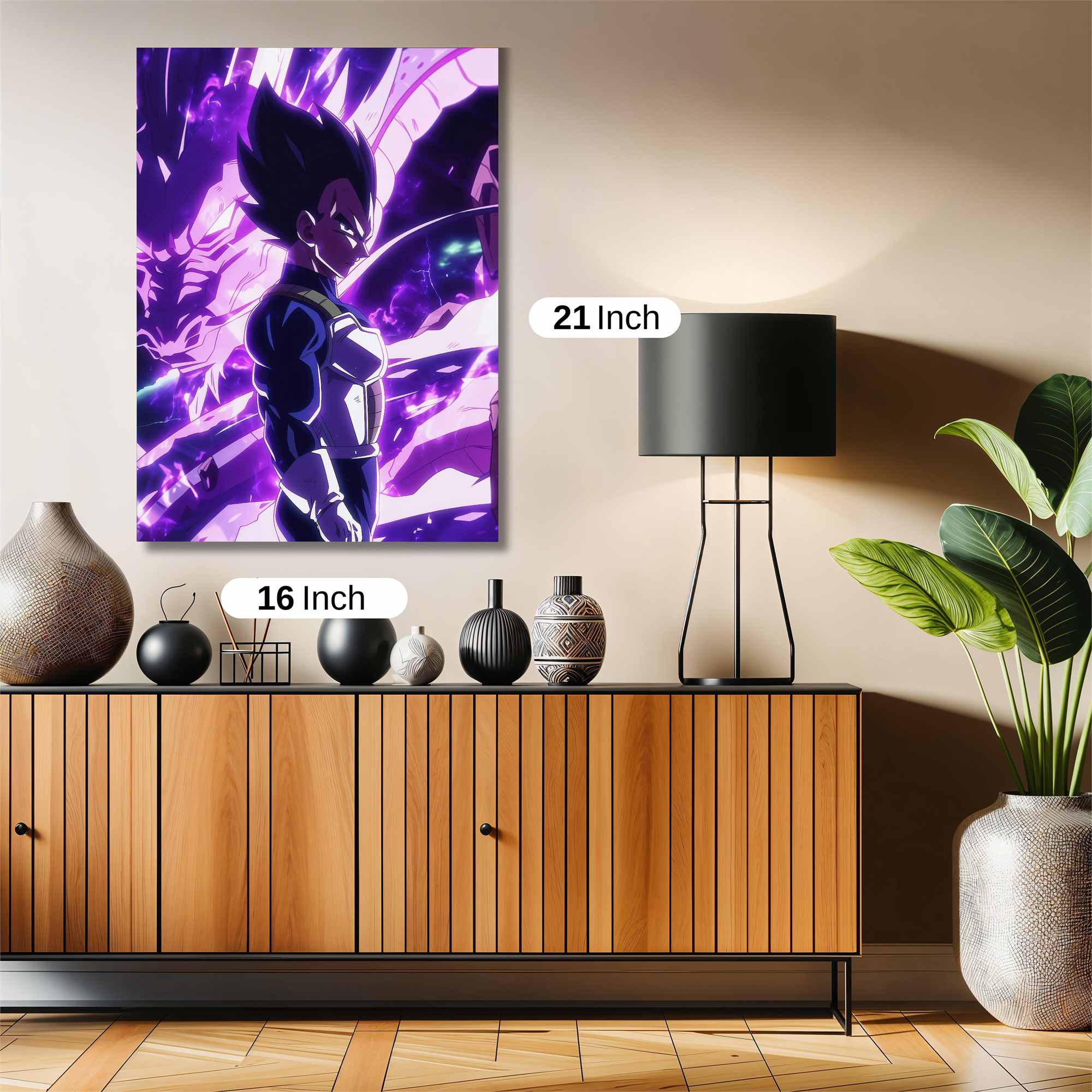 Vegeta Valiant Safe Wall Magnetic / M