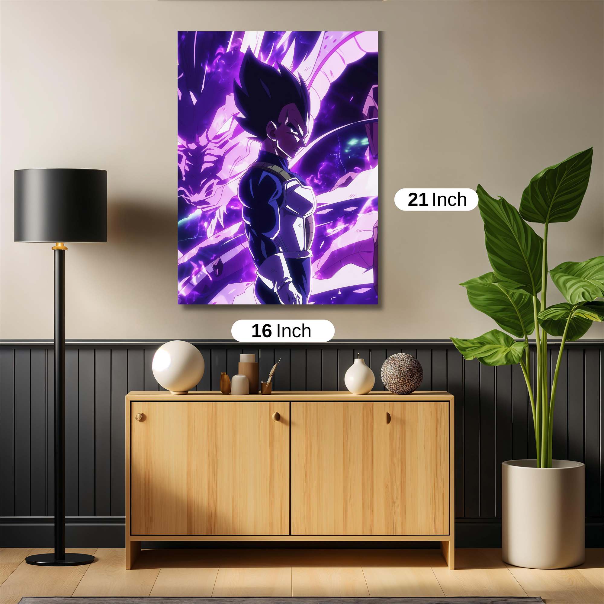 Vegeta Valiant Safe Wall Magnetic / M