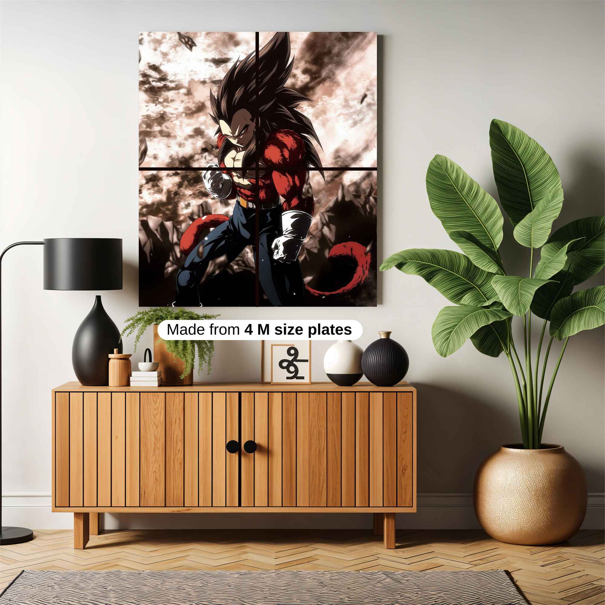 Vegeta Vengeful Safe Wall Magnetic / M