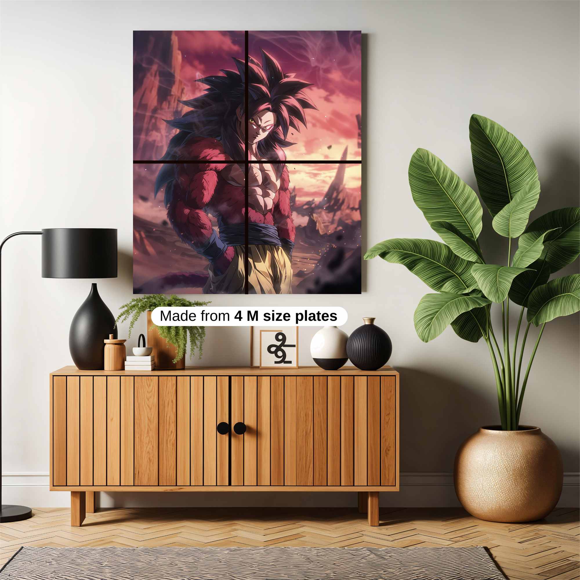 Broly Brooding Safe Wall Magnetic / M