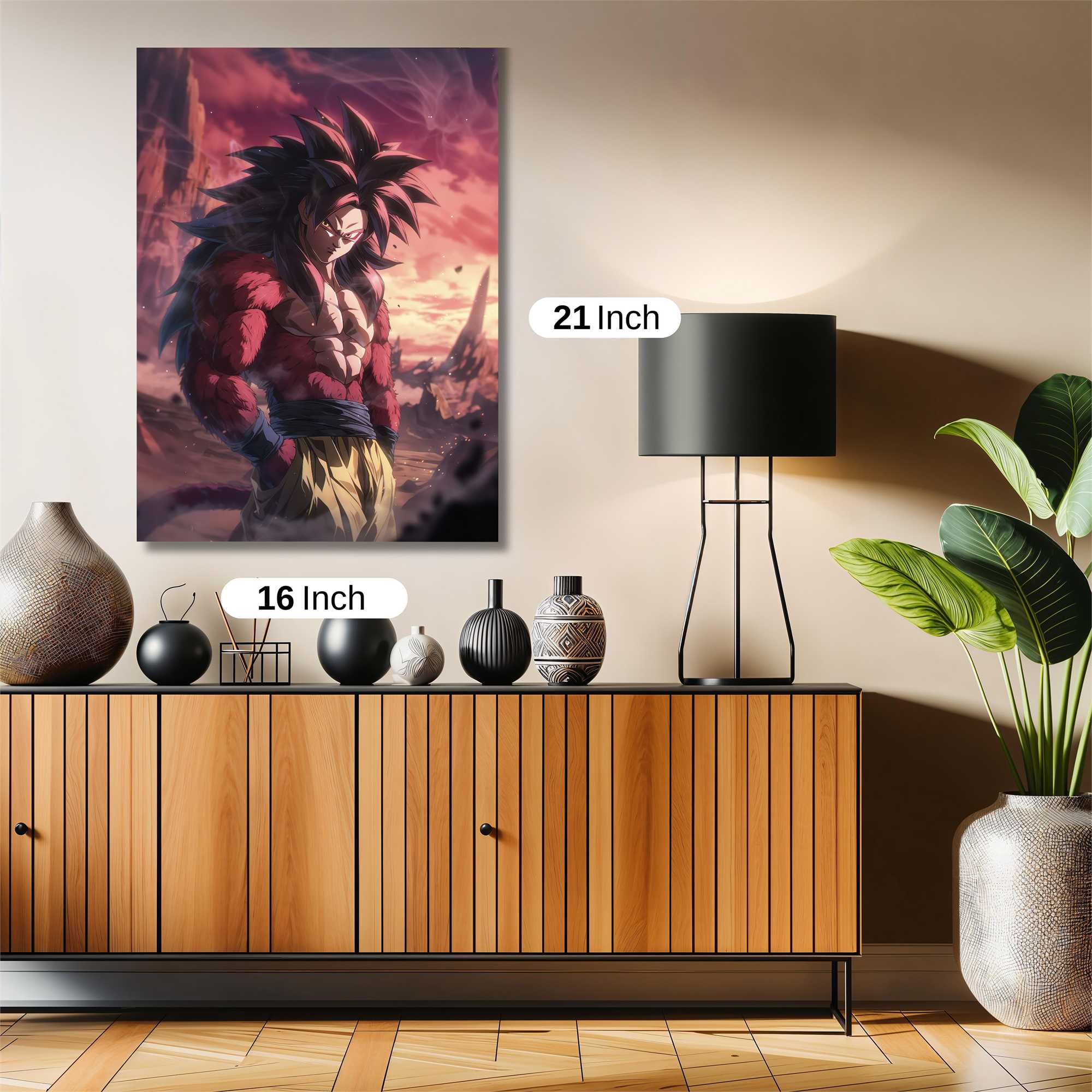 Broly Brooding Safe Wall Magnetic / M