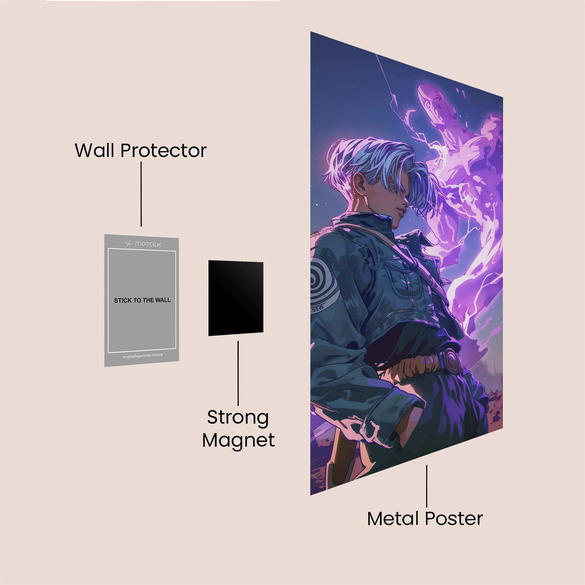 Goku Serene Safe Wall Magnetic / M