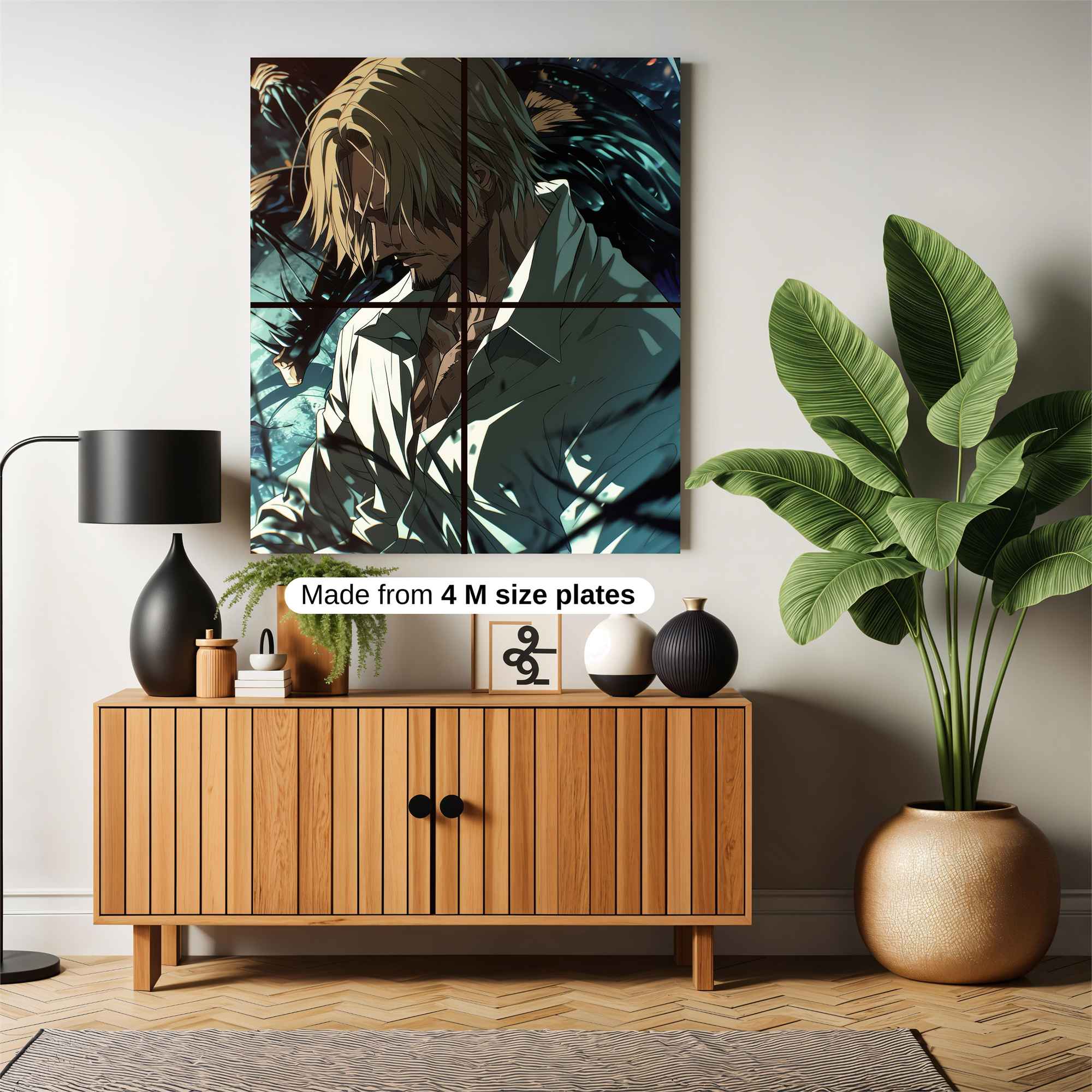 Sanji Sombre Safe Wall Magnetic / M