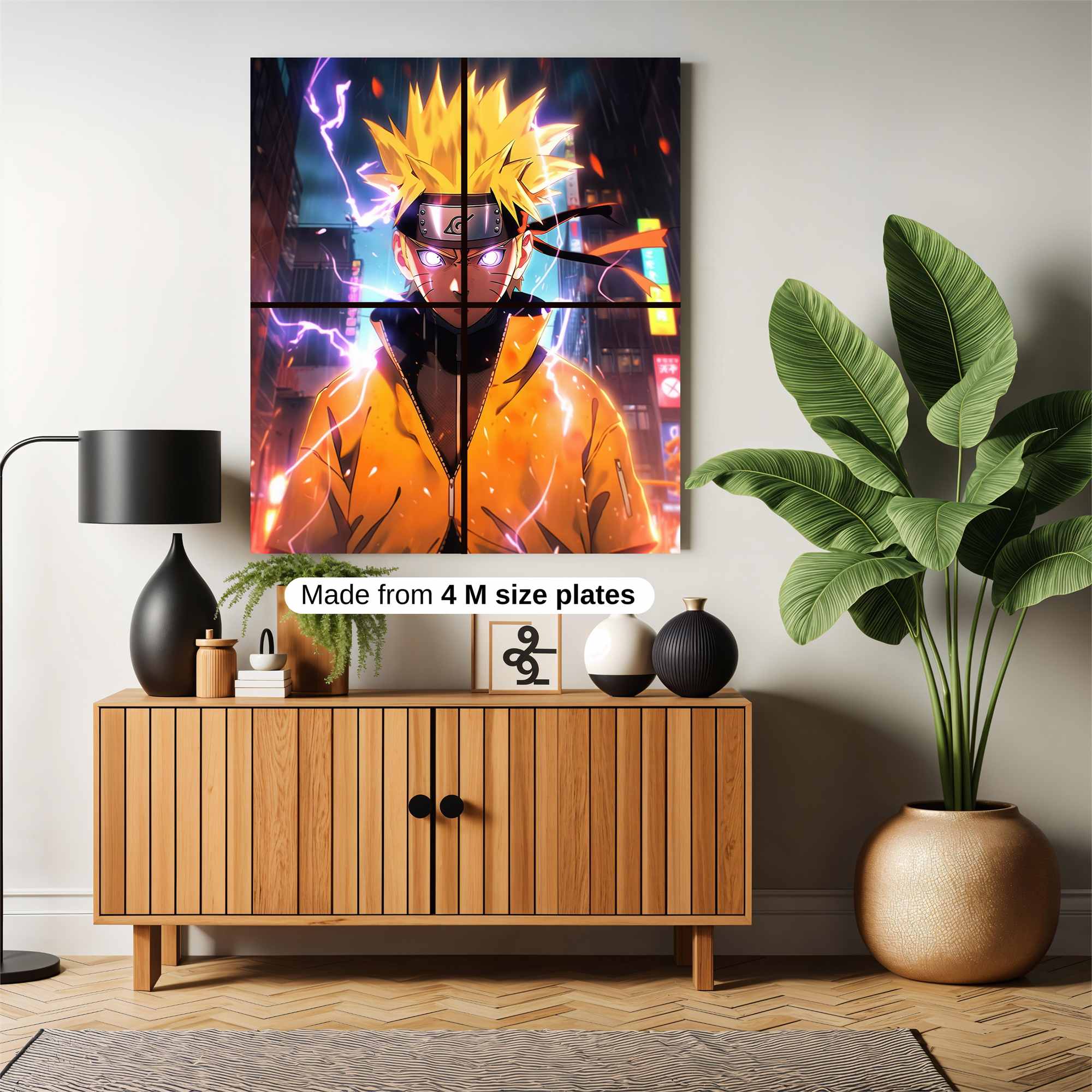 Naruto Electrifying Safe Wall Magnetic / M