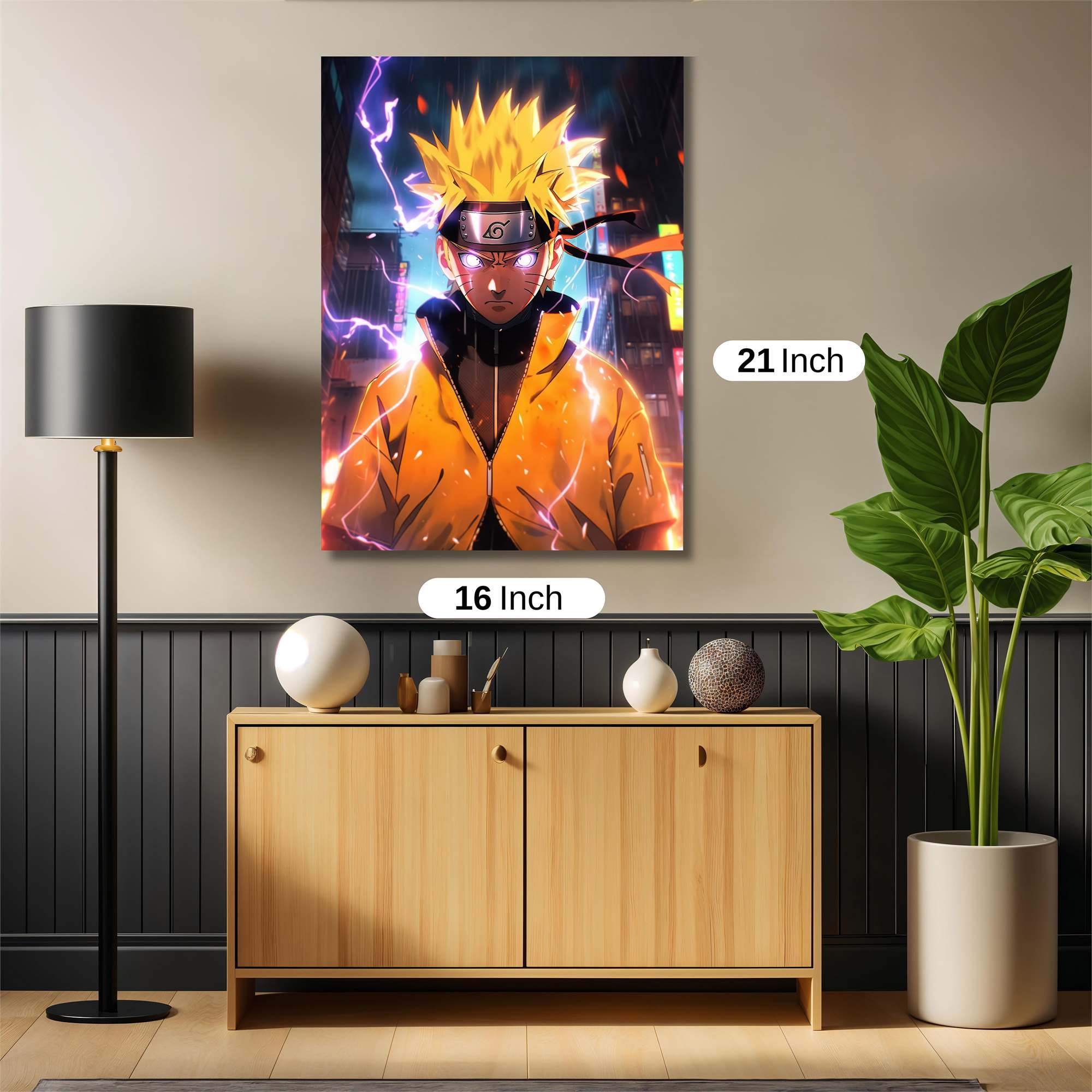 Naruto Electrifying Safe Wall Magnetic / M