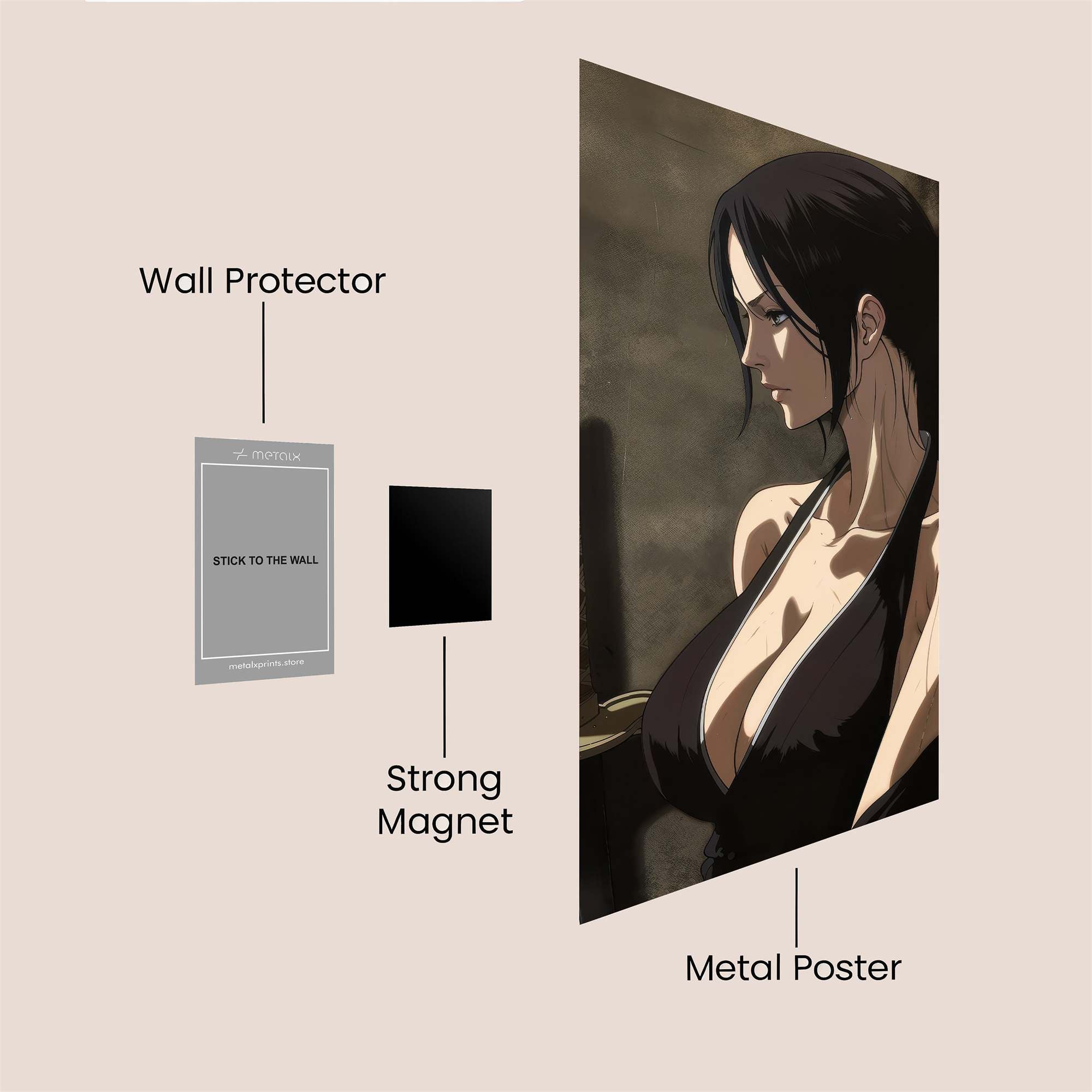 Miko Serene Safe Wall Magnetic / M