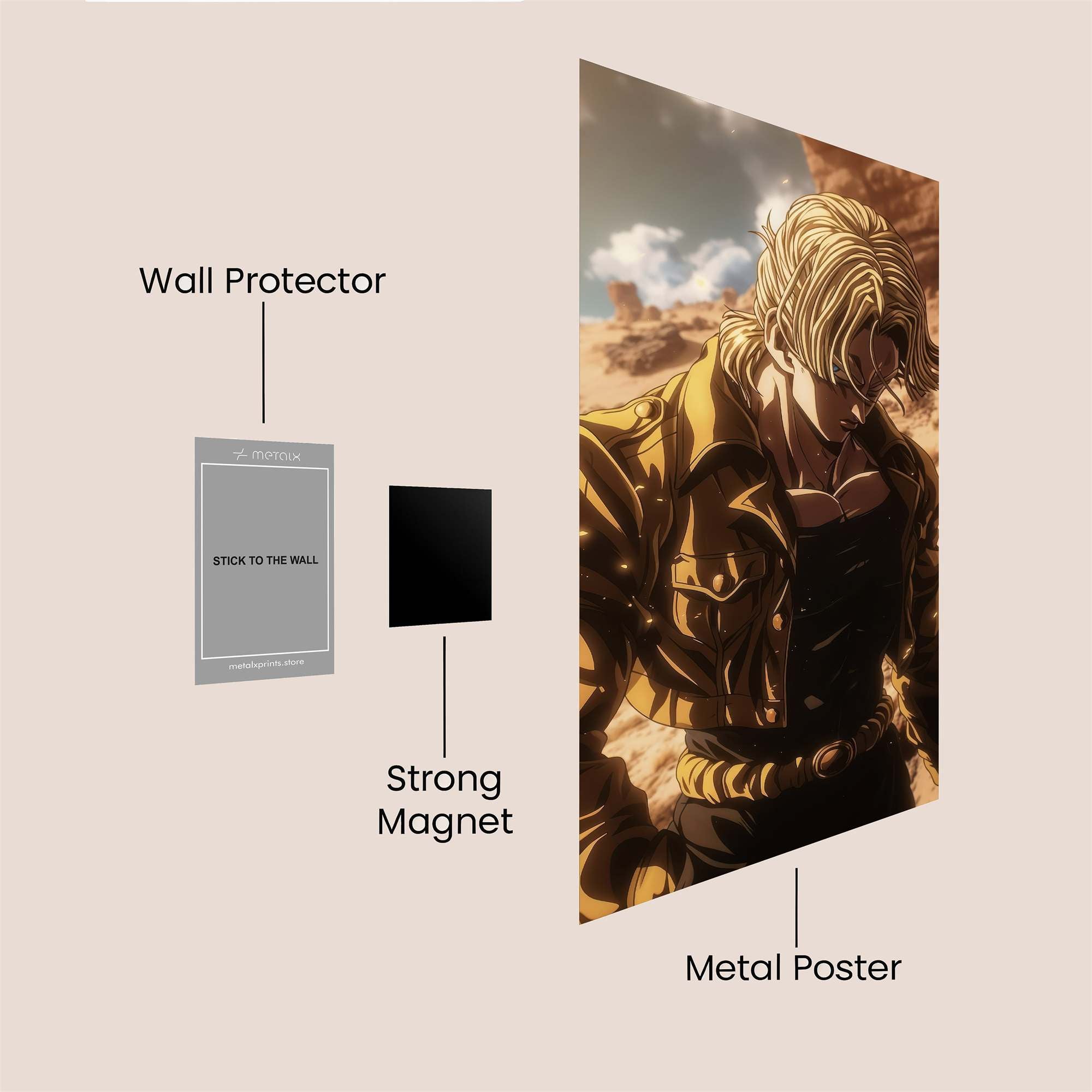 Dio Menacing Safe Wall Magnetic / M