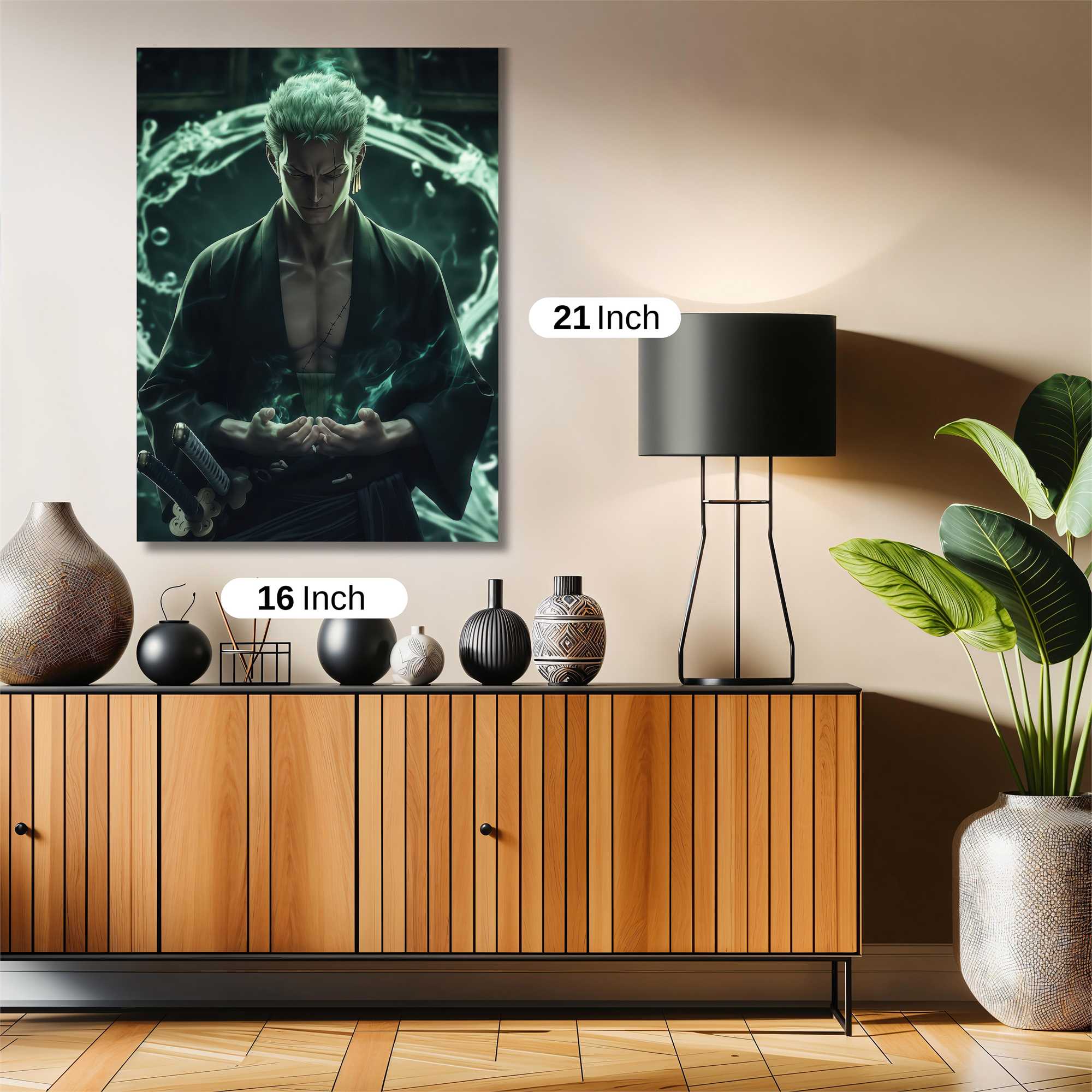 Roronoa Enigmatic Safe Wall Magnetic / M