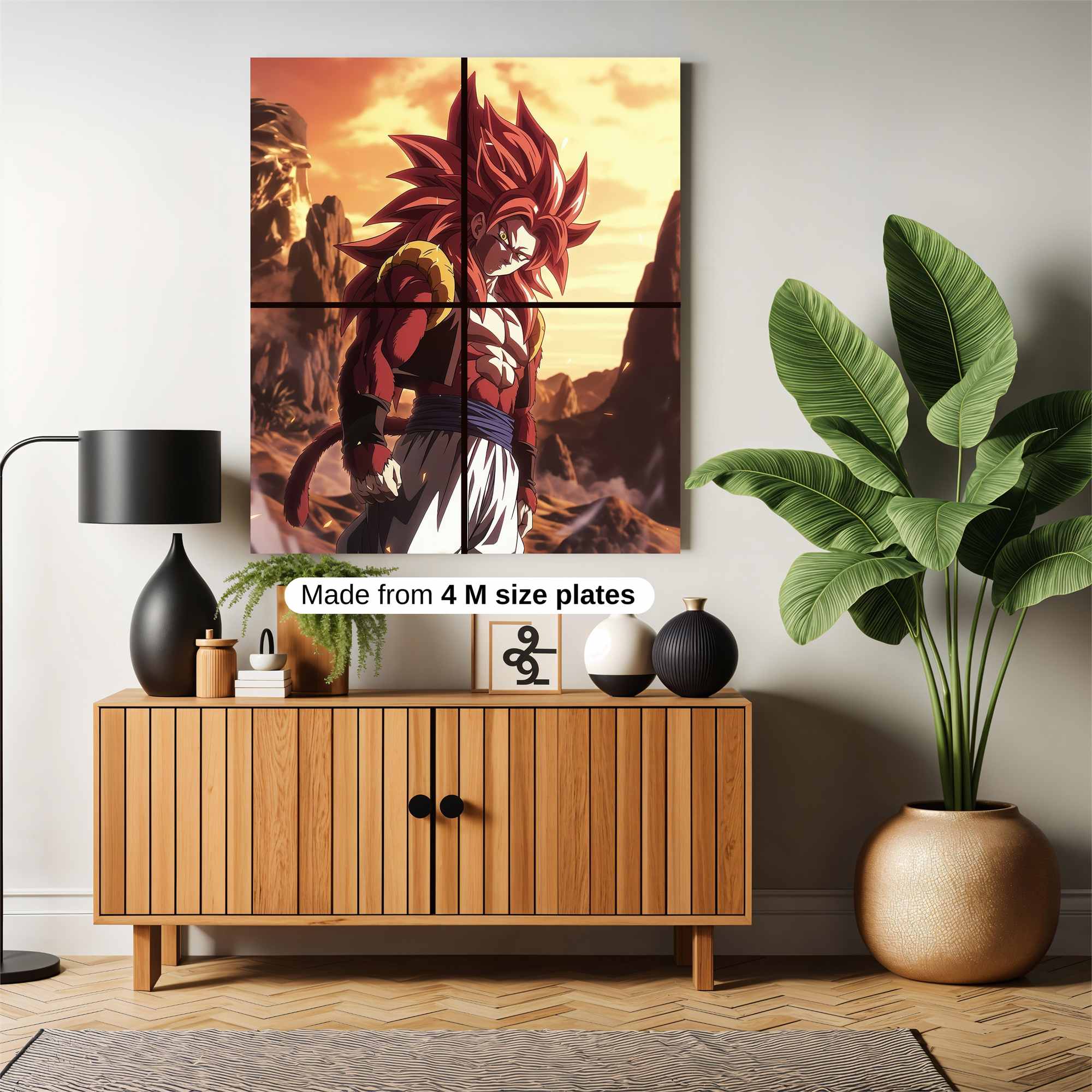 Broly Brooding Safe Wall Magnetic / M