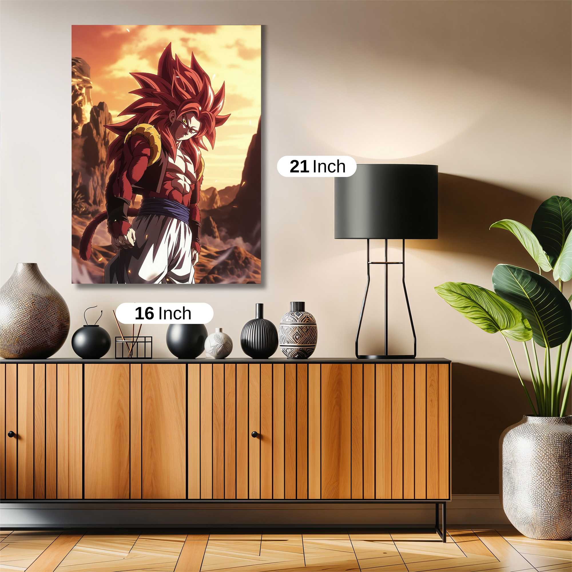 Broly Brooding Safe Wall Magnetic / M