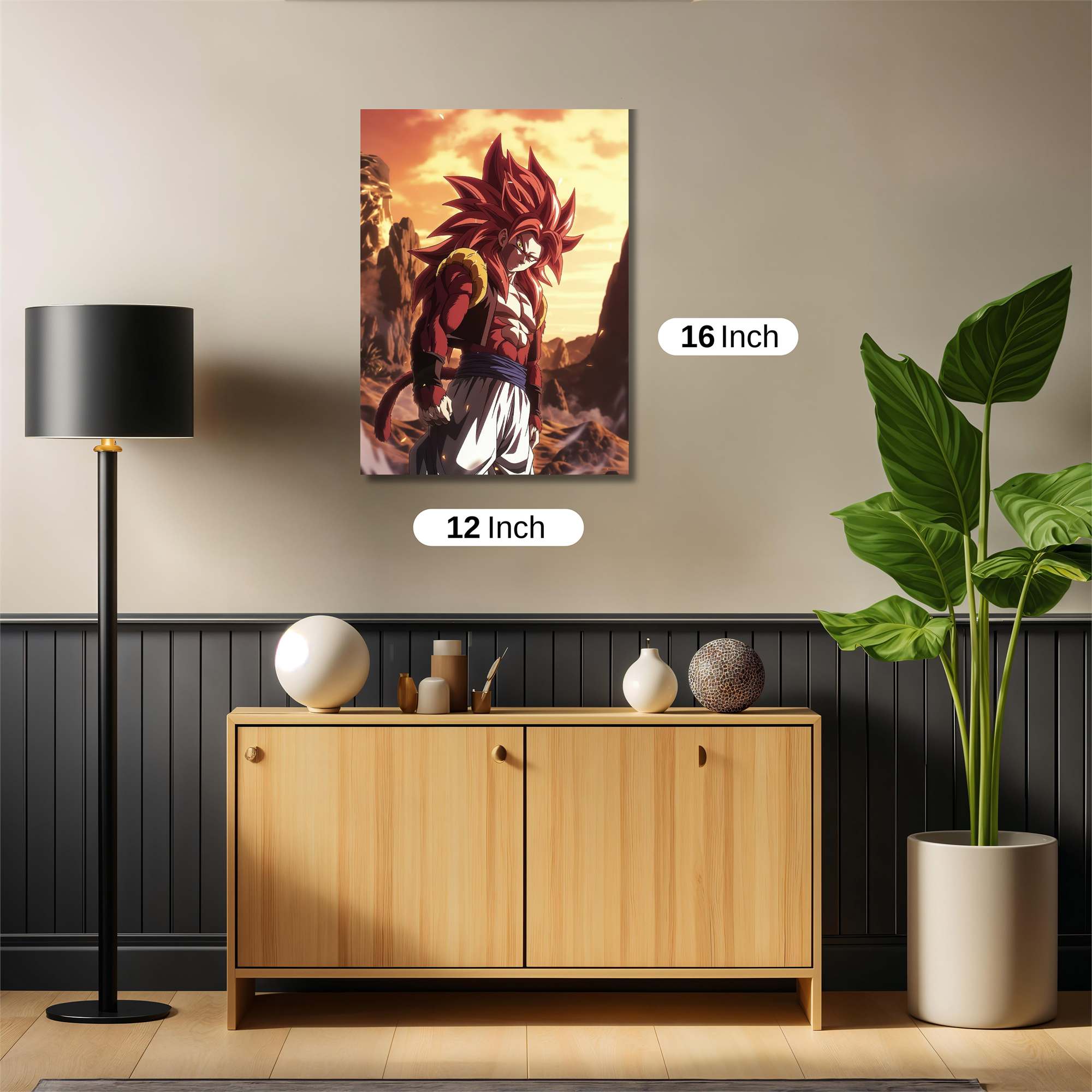 Broly Brooding Safe Wall Magnetic / M
