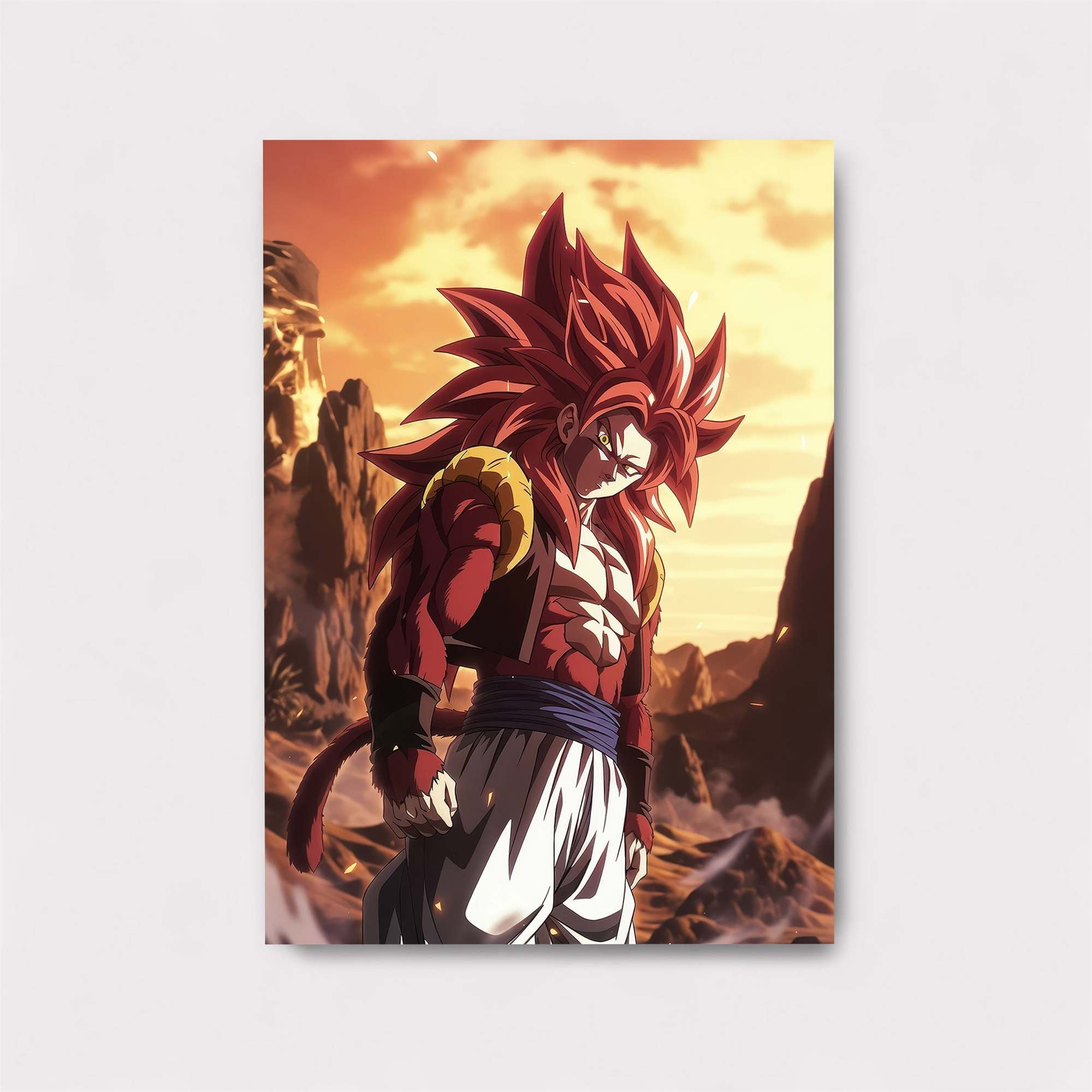Broly Brooding Safe Wall Magnetic / M
