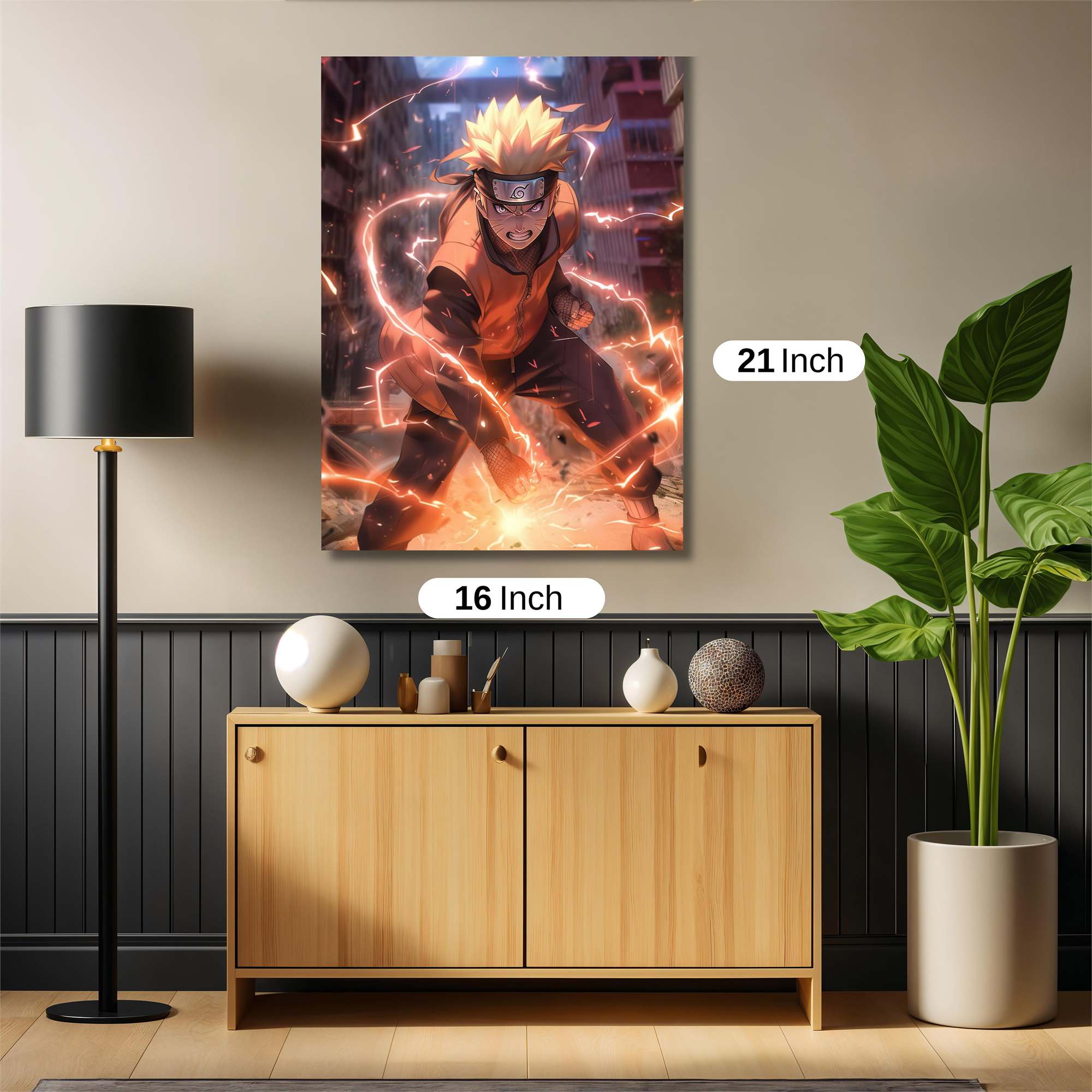 Naruto Resolute Safe Wall Magnetic / M