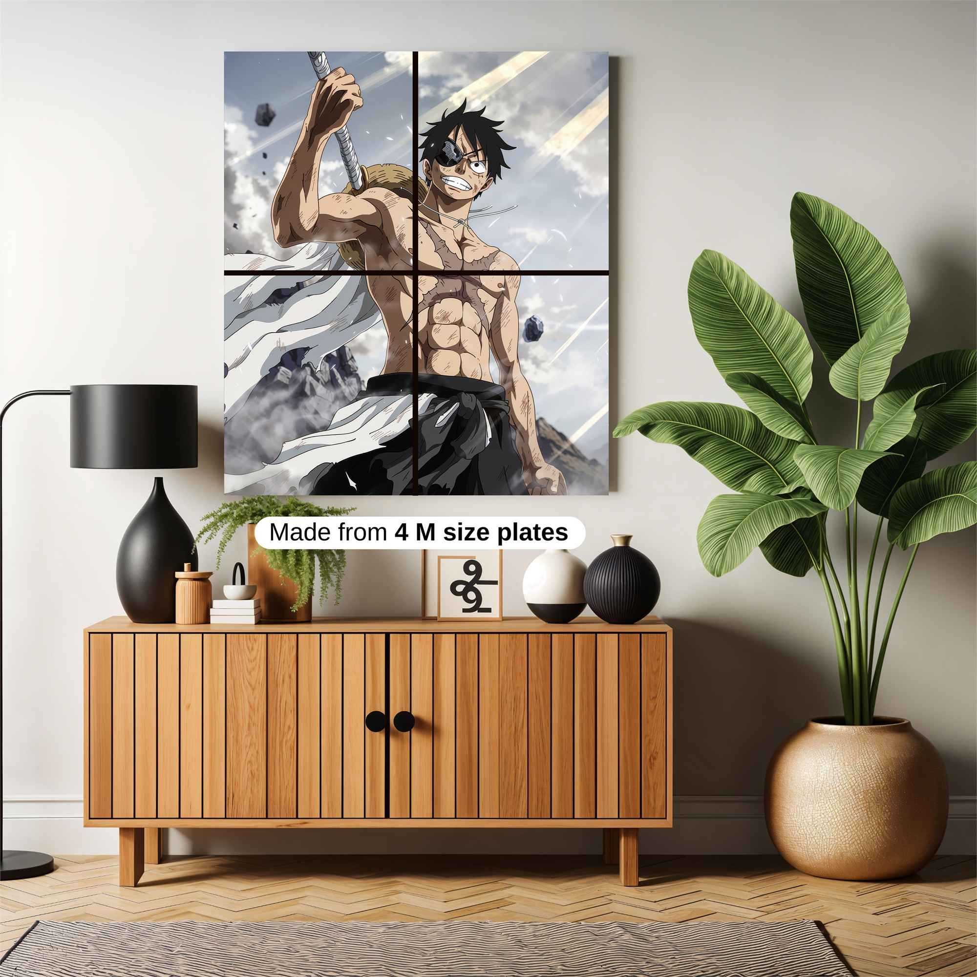 Luffy Radiant Safe Wall Magnetic / M