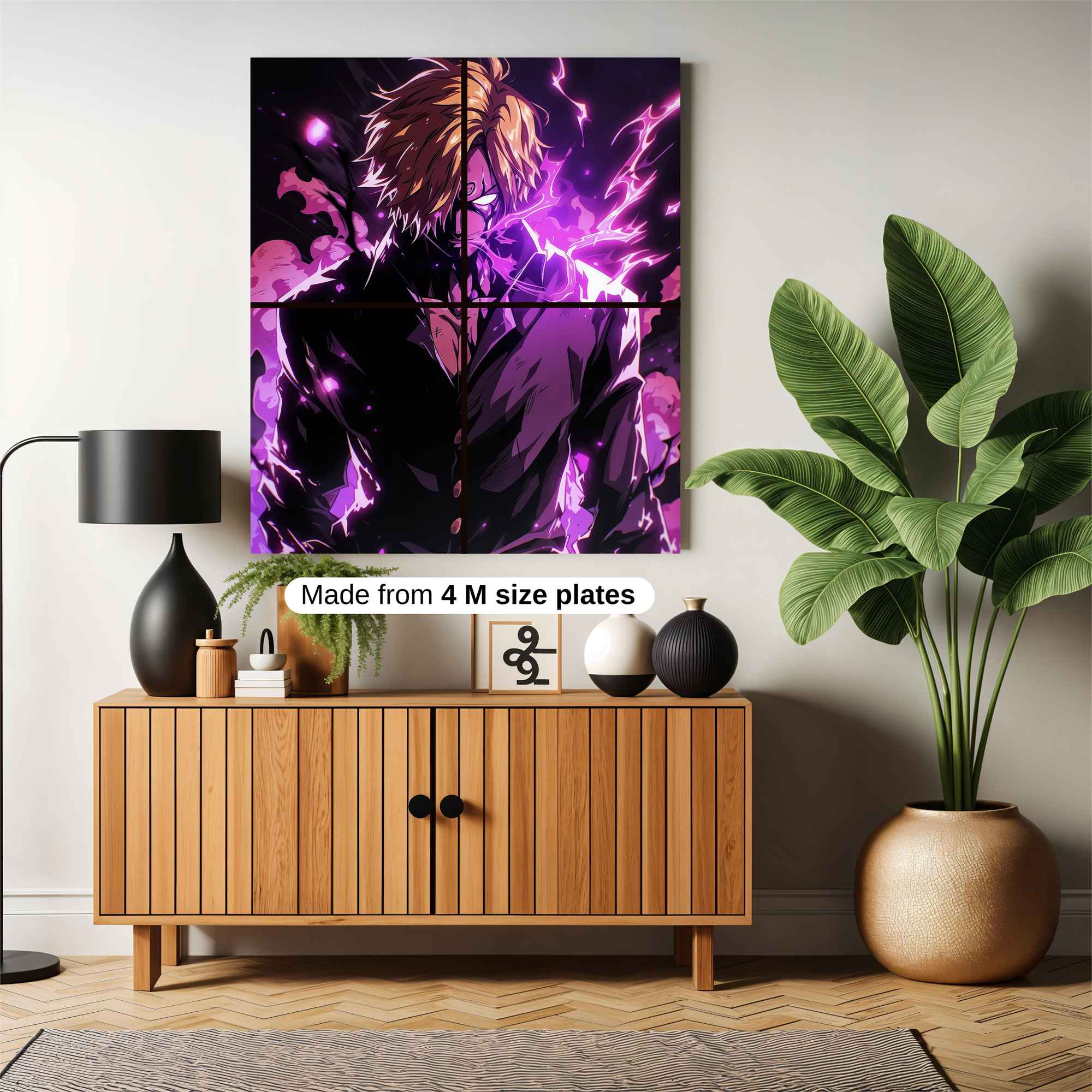 Sanji Thunderous Safe Wall Magnetic / M