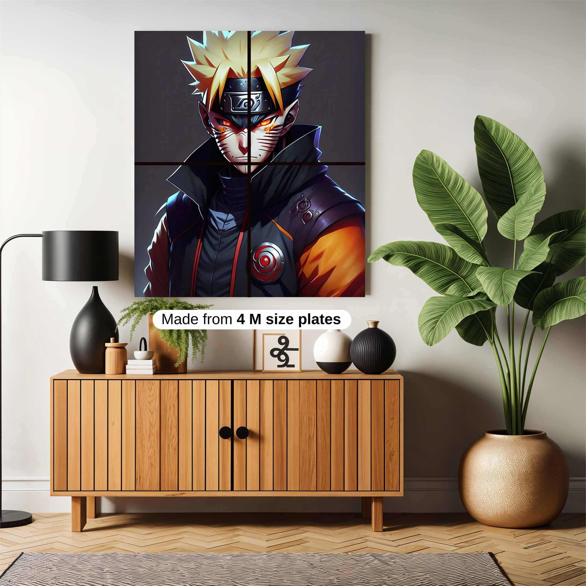 Naruto Ferocious Safe Wall Magnetic / M