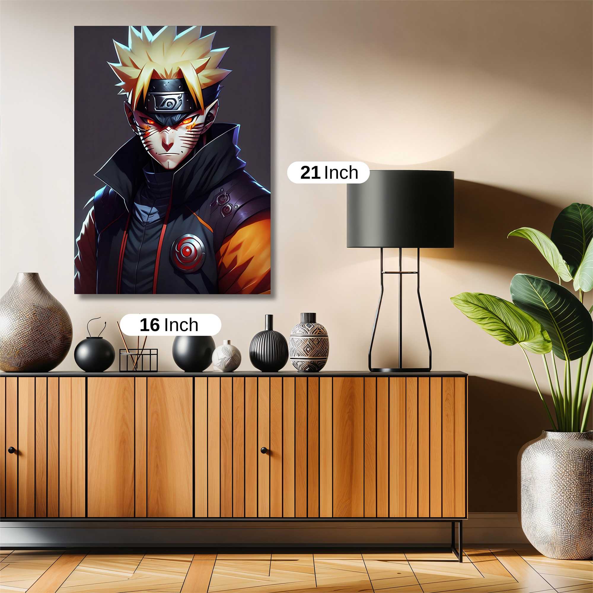 Naruto Ferocious Safe Wall Magnetic / M