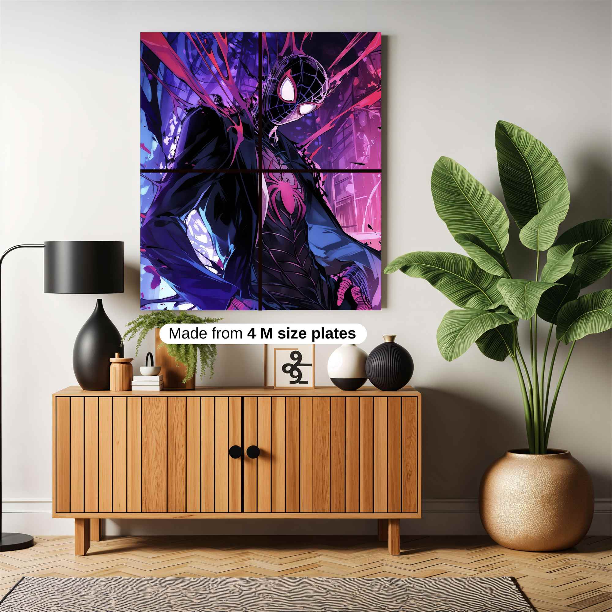 Spider Menace Safe Wall Magnetic / M