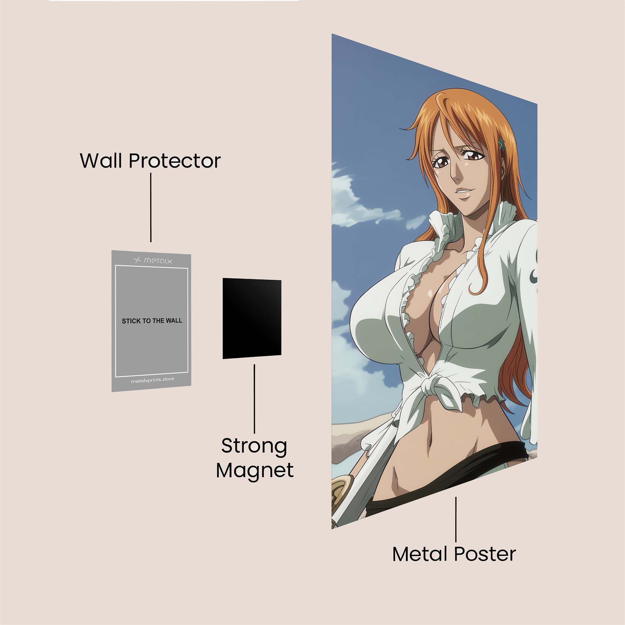 Nami Radiant Safe Wall Magnetic / M